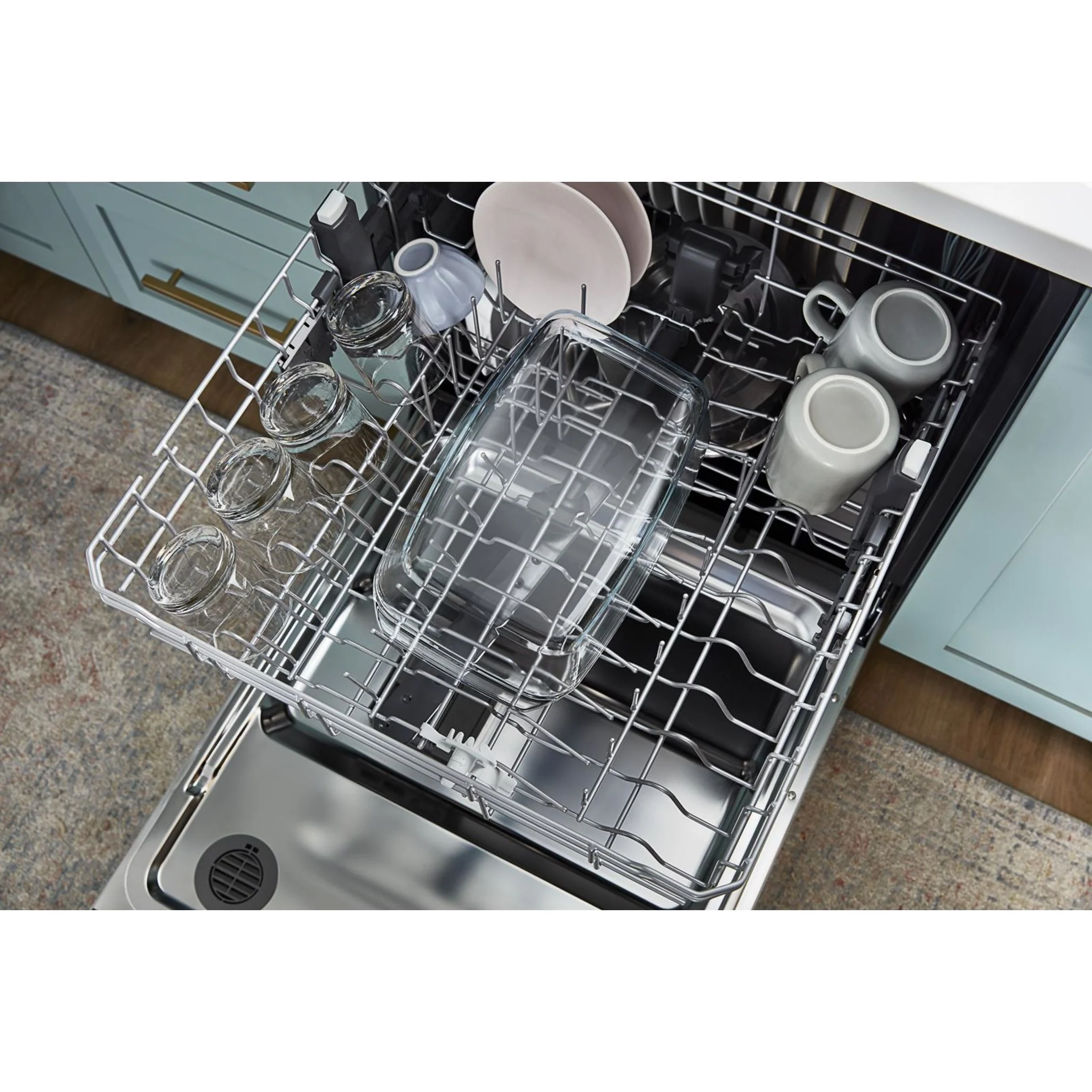 Whirlpool 51 dBA Quiet Dishwasher with 3rd Rack and Pocket Handle -Stainless Steel (WDP730HAMZ) - Image 18
