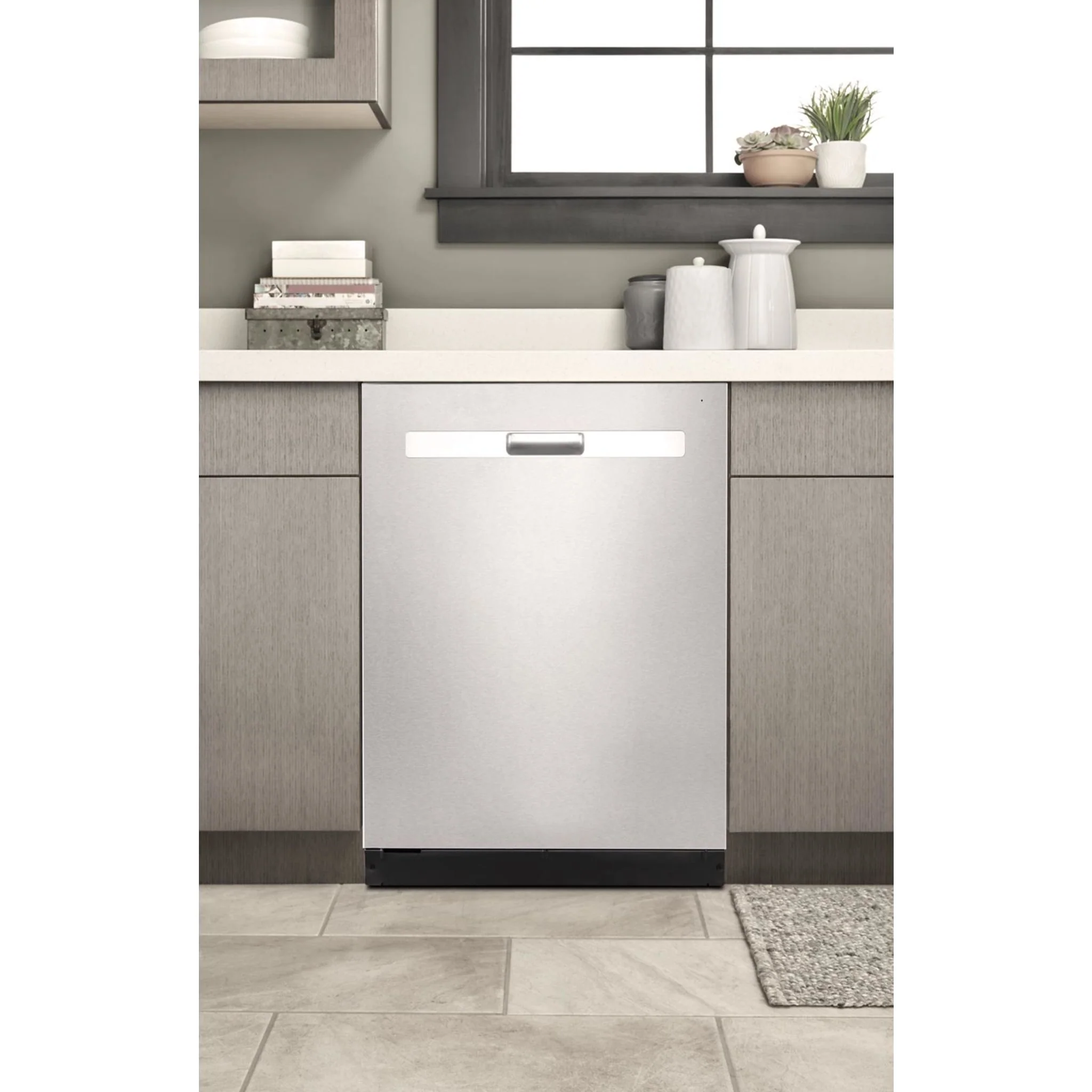 Whirlpool 51 dBA Quiet Dishwasher with 3rd Rack and Pocket Handle -Stainless Steel (WDP730HAMZ) - Image 4