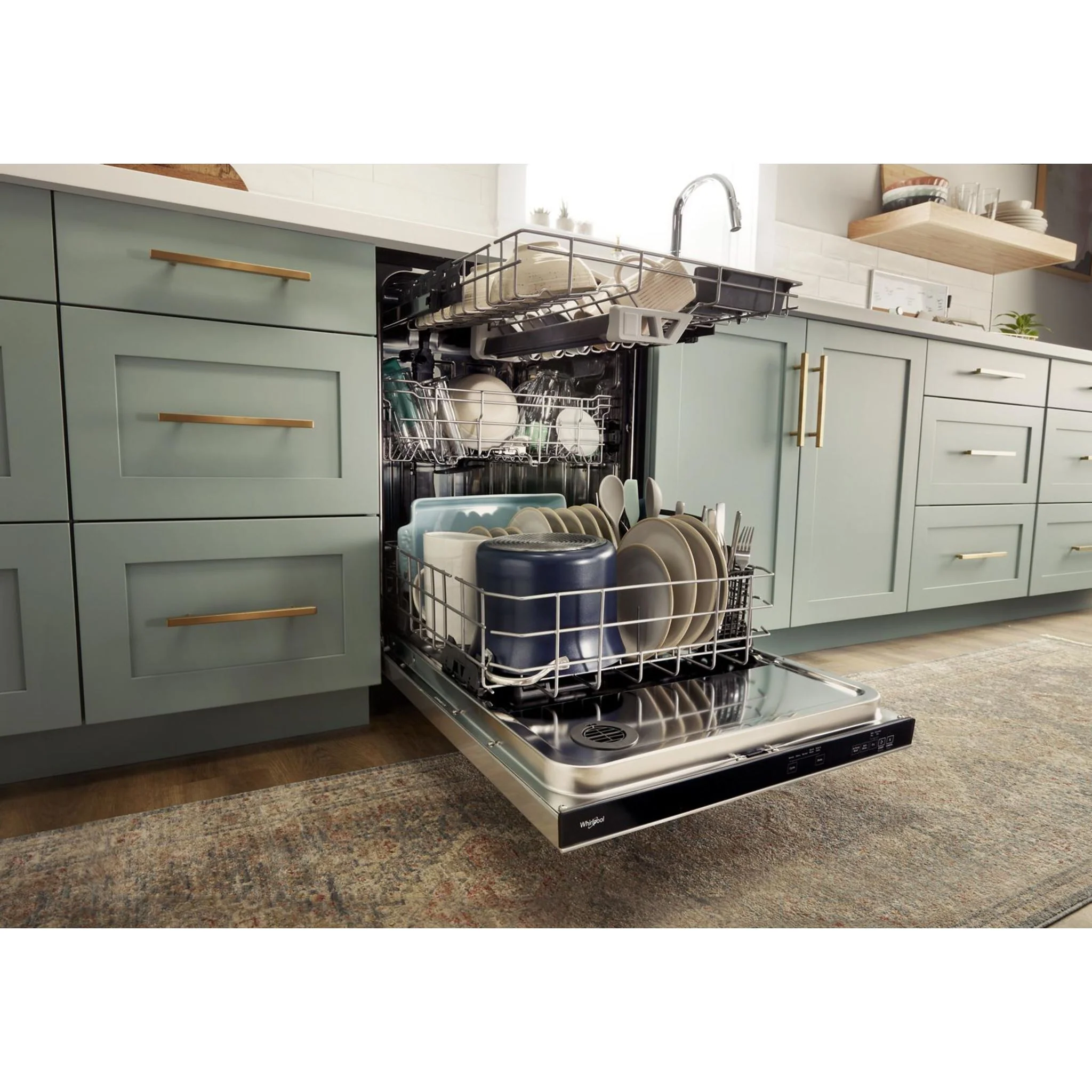 Whirlpool Pocket Handle Dishwasher with 3rd Rack & Large Capacity (WDPA70SAMZ) - Image 8