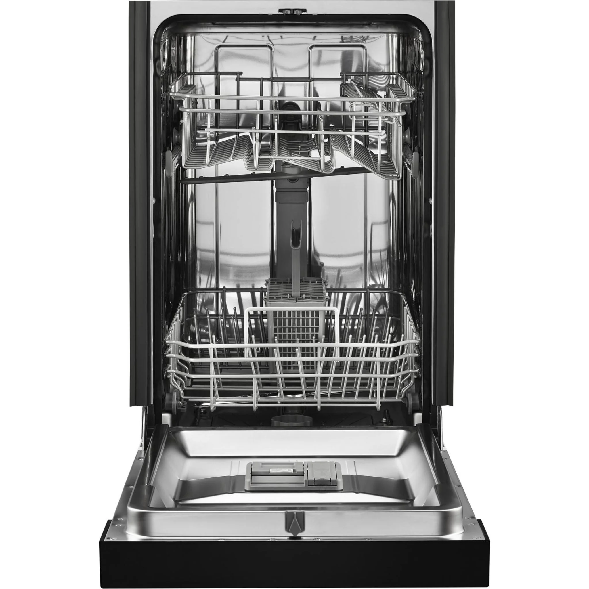 Whirlpool Small-Space Compact Dishwasher with Stainless Steel Tub -Black (WDPS5118PB) - Image 4