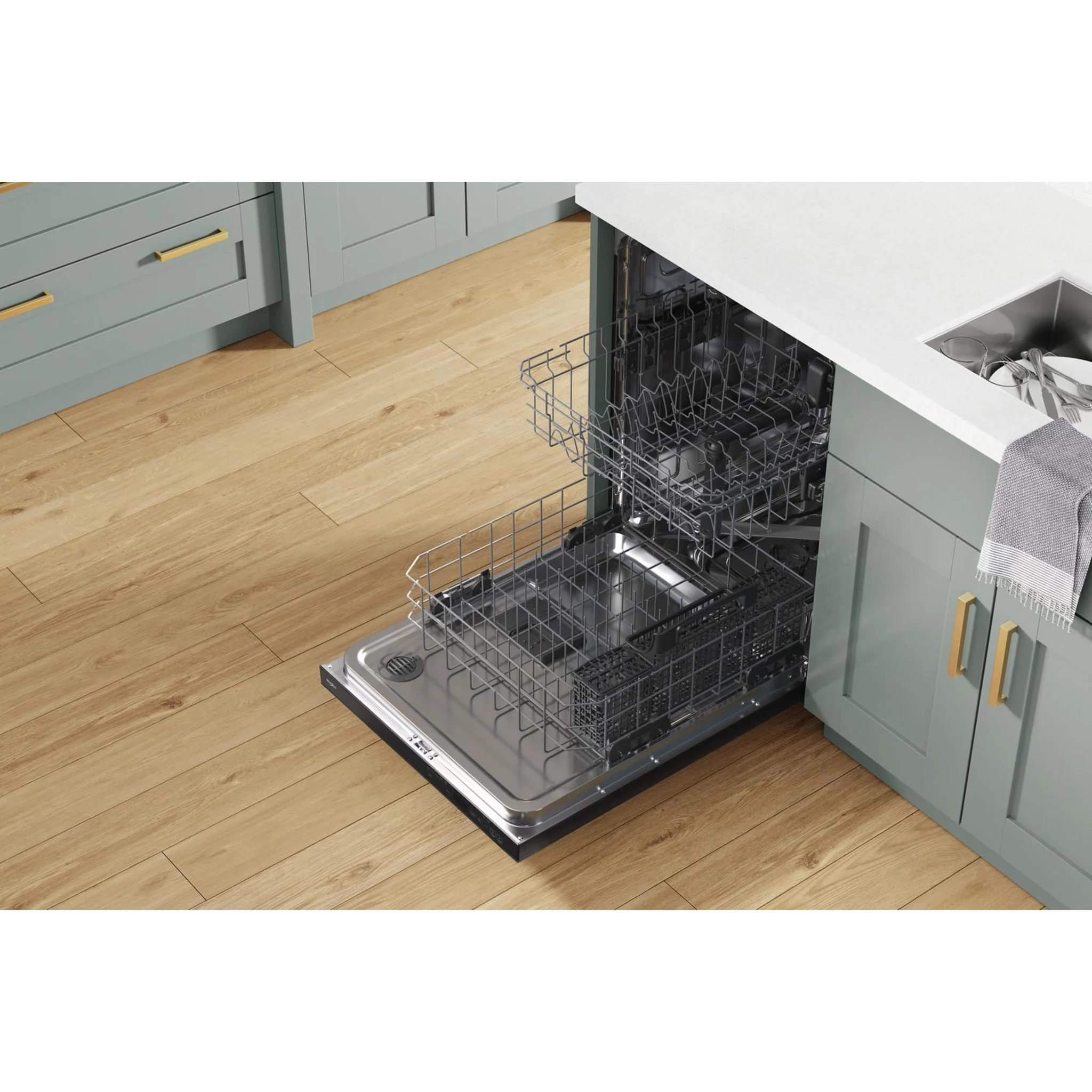 Whirlpool 24-Inch Dishwasher with AI Intelligent Wash and Tall Top Rack -Black (WDT740SALB) - Image 20