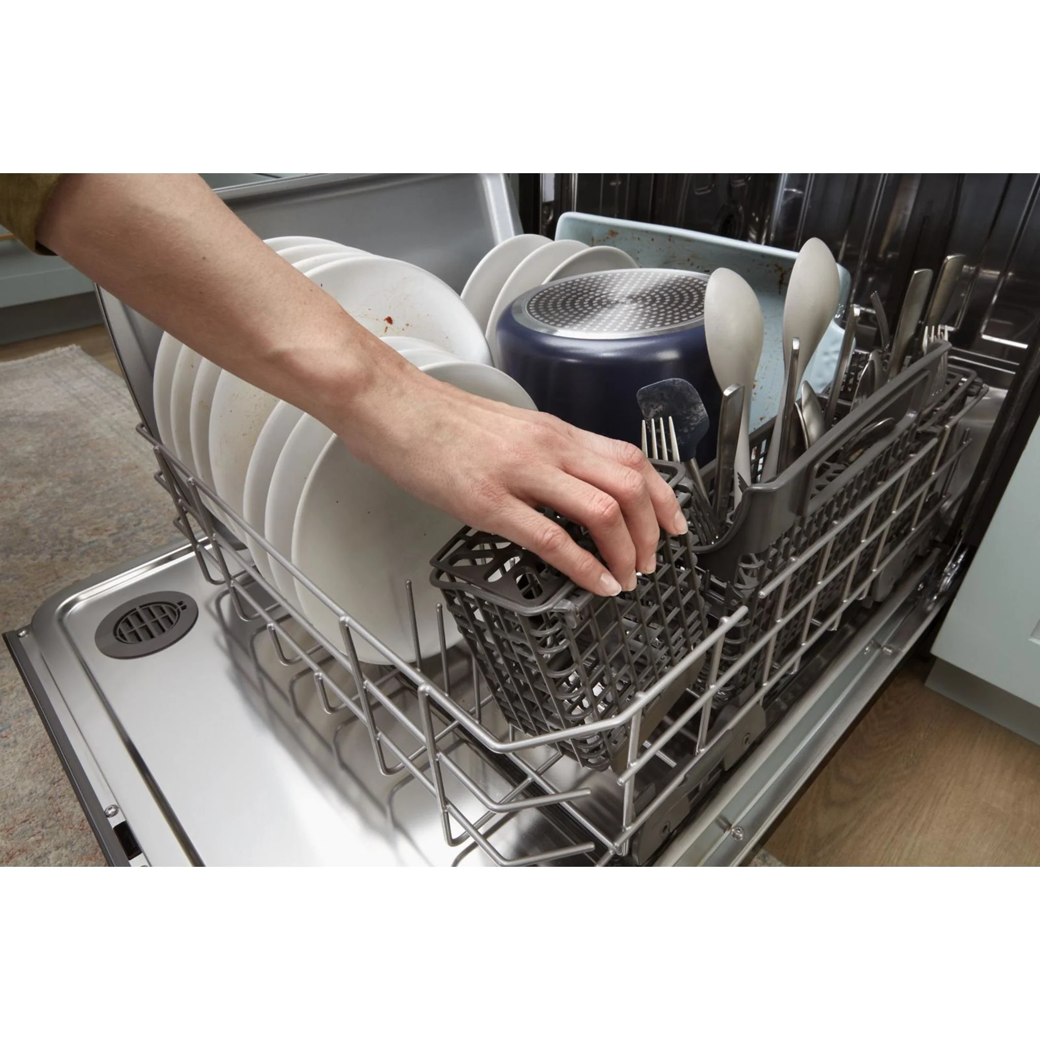 Whirlpool 24-Inch Dishwasher with AI Intelligent Wash and Tall Top Rack -Black (WDT740SALB) - Image 28