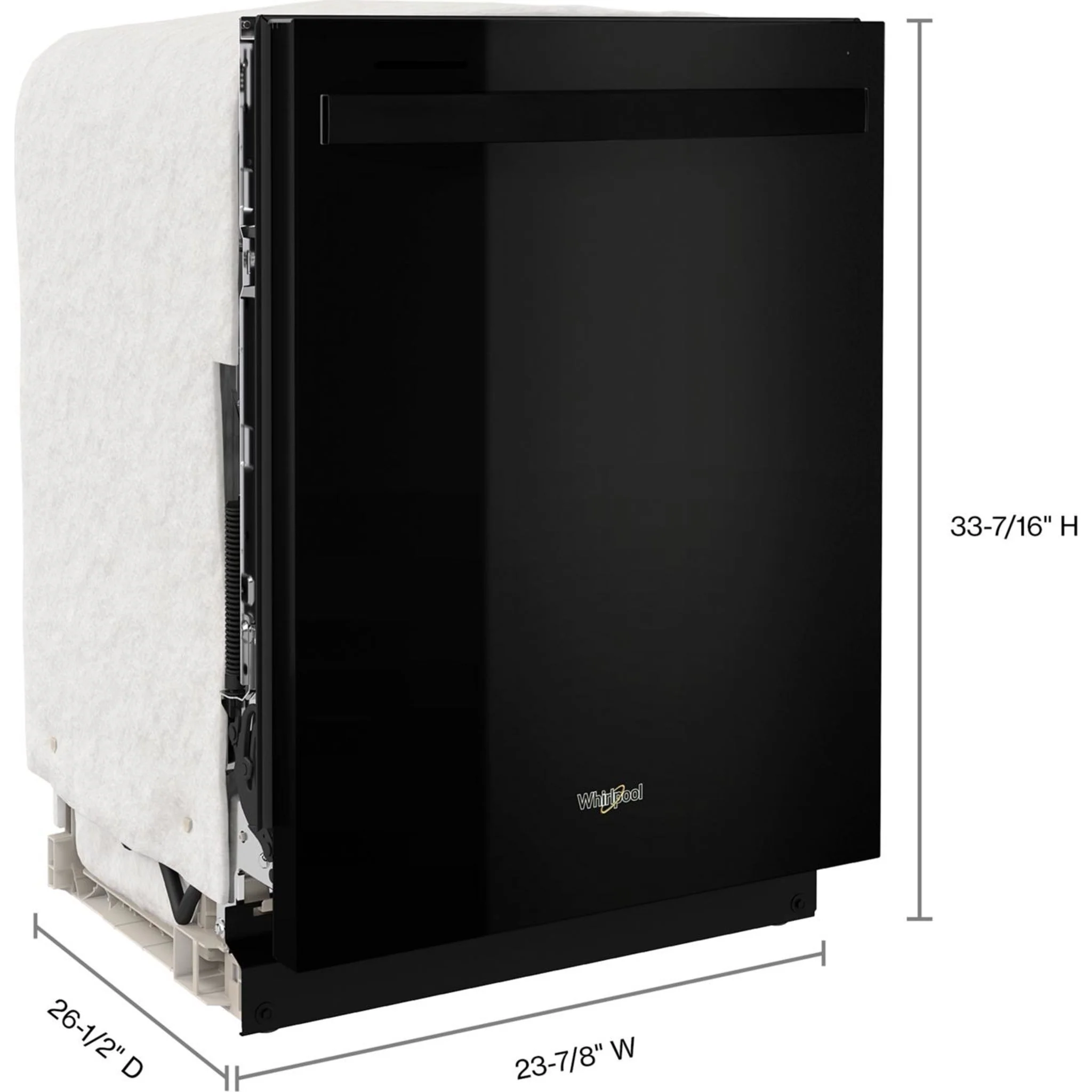 Whirlpool 24-Inch Dishwasher with AI Intelligent Wash and Tall Top Rack -Black (WDT740SALB) - Image 31