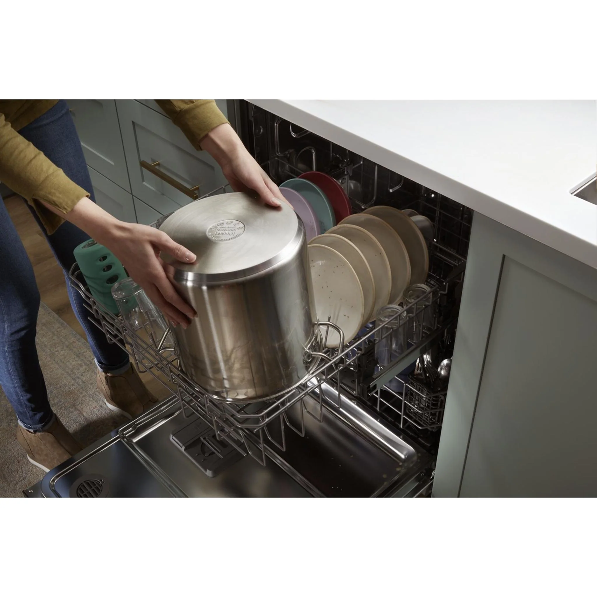 Whirlpool 24-Inch Dishwasher with AI Intelligent Wash and Tall Top Rack -Black (WDT740SALB) - Image 34