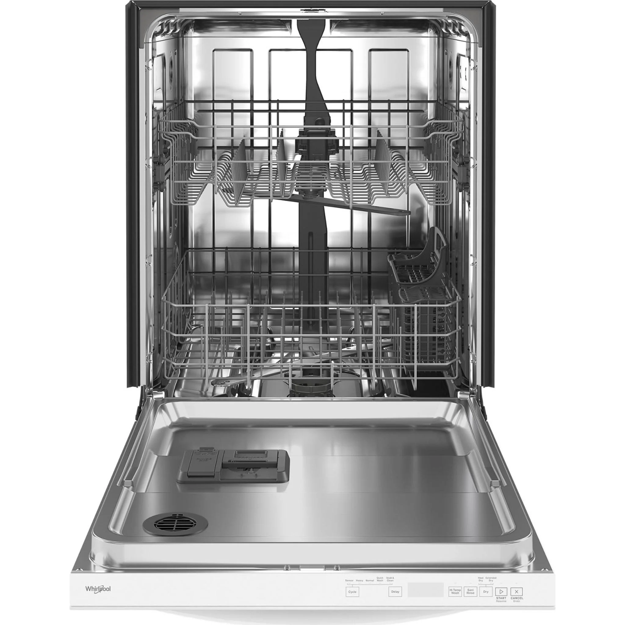 Whirlpool 24-Inch Dishwasher with AI Intelligent Wash and Tall Top Rack -White (WDT740SALW) - Image 16