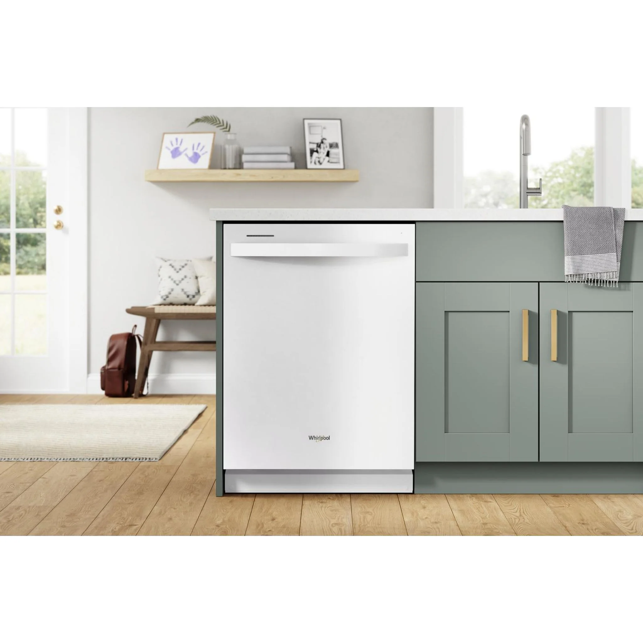 Whirlpool 24-Inch Dishwasher with AI Intelligent Wash and Tall Top Rack -White (WDT740SALW) - Image 17