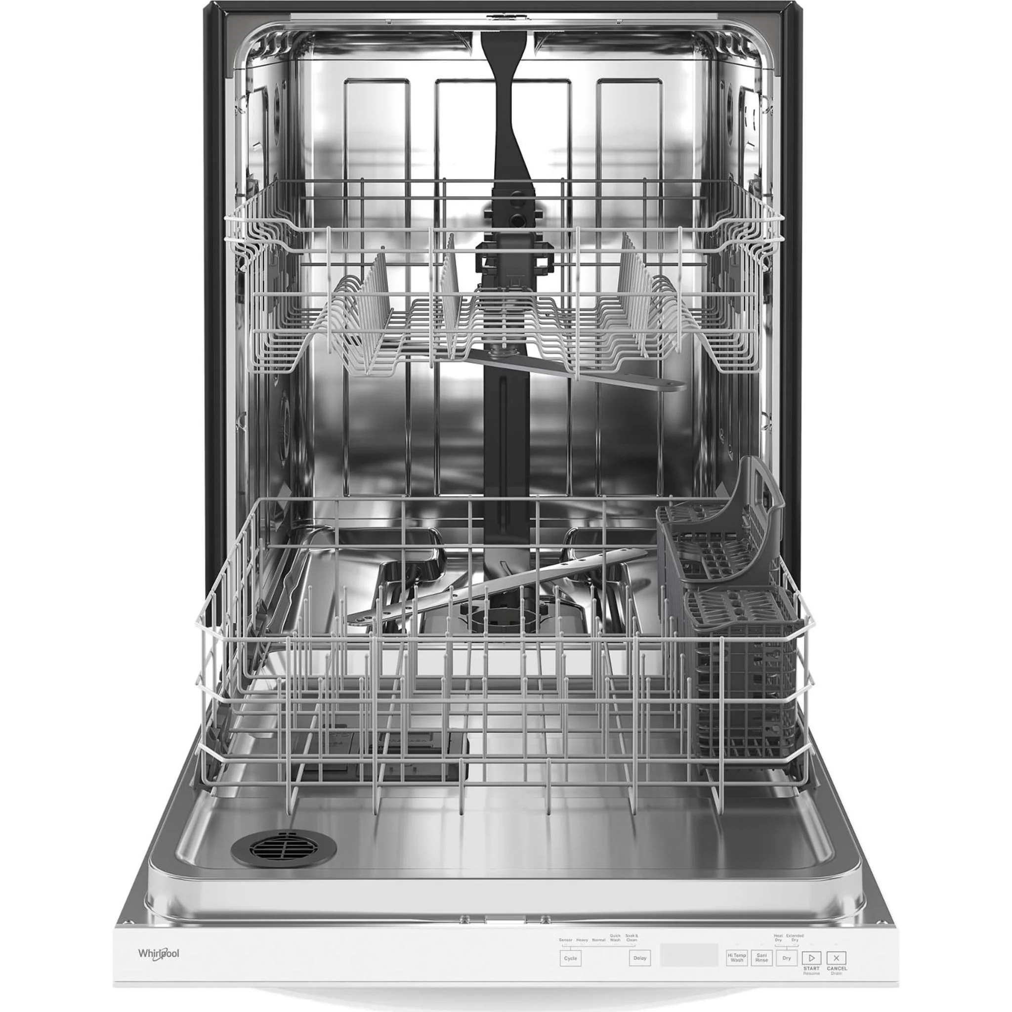 Whirlpool 24-Inch Dishwasher with AI Intelligent Wash and Tall Top Rack -White (WDT740SALW) - Image 21