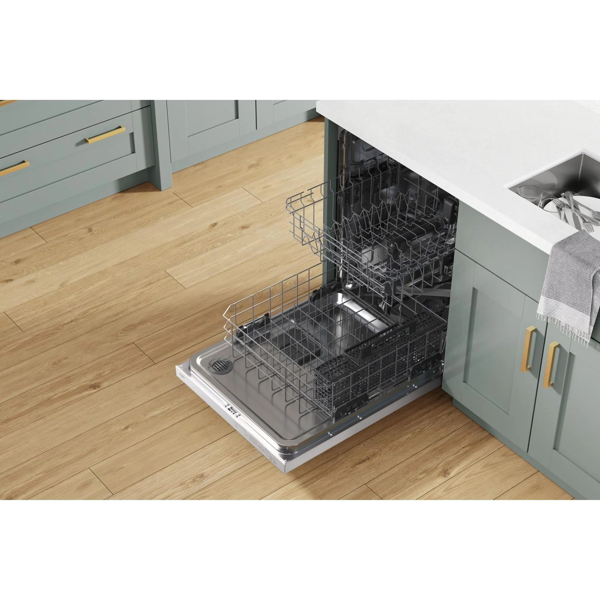 Whirlpool 24-Inch Dishwasher with AI Intelligent Wash and Tall Top Rack -White (WDT740SALW) - Image 43