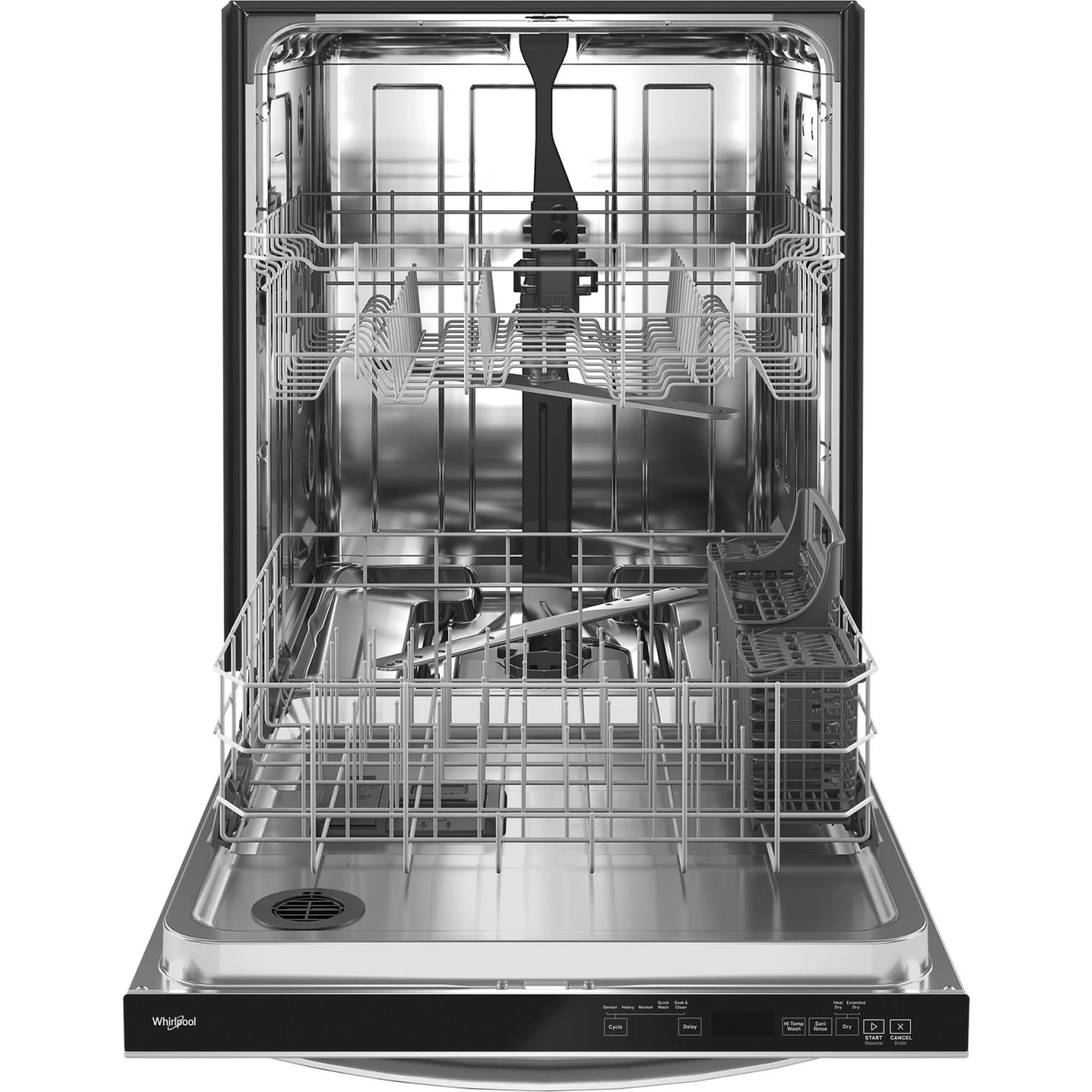 Whirlpool 24-Inch Stainless Steel Dishwasher with AI Intelligent Wash and Tall Top Rack -Stainless Steel (WDT740SALZ) - Image 15