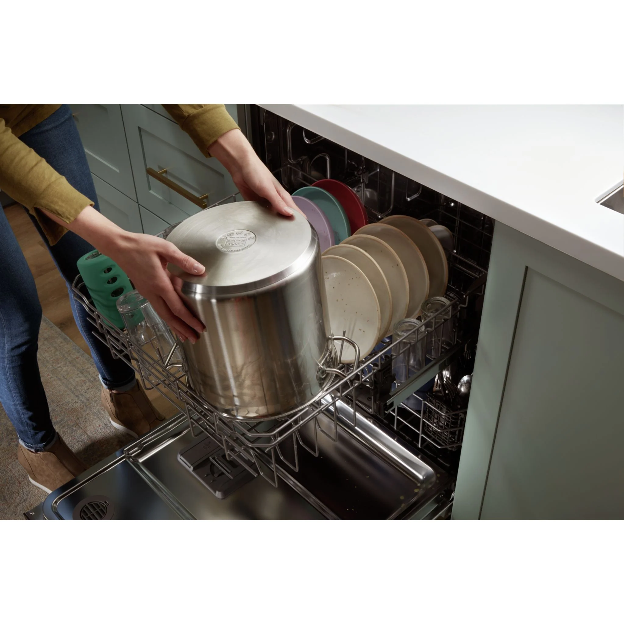 Whirlpool 24-Inch Stainless Steel Dishwasher with AI Intelligent Wash and Tall Top Rack -Stainless Steel (WDT740SALZ) - Image 7