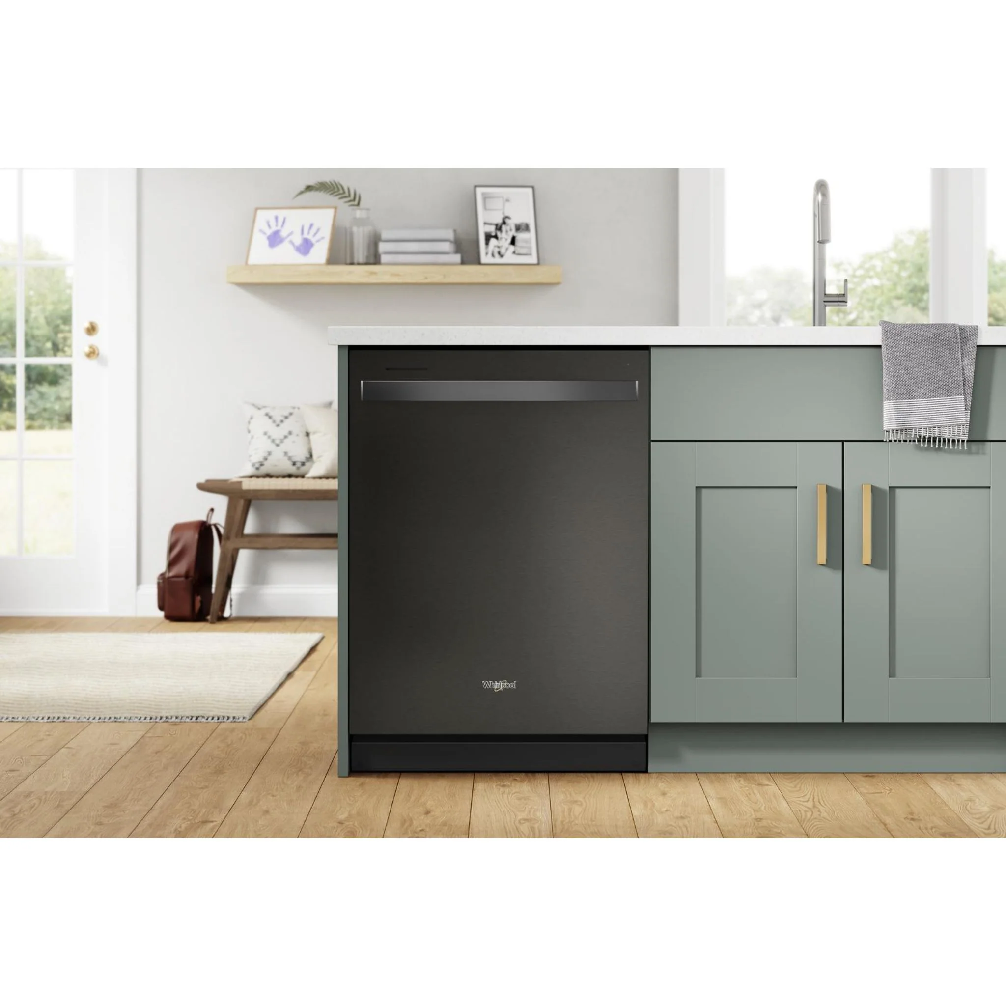 Whirlpool Fingerprint Resistant Large Capacity Dishwasher with 3rd Rack - Print Resist Blk Stnlss (WDT970SAKV) - Image 17