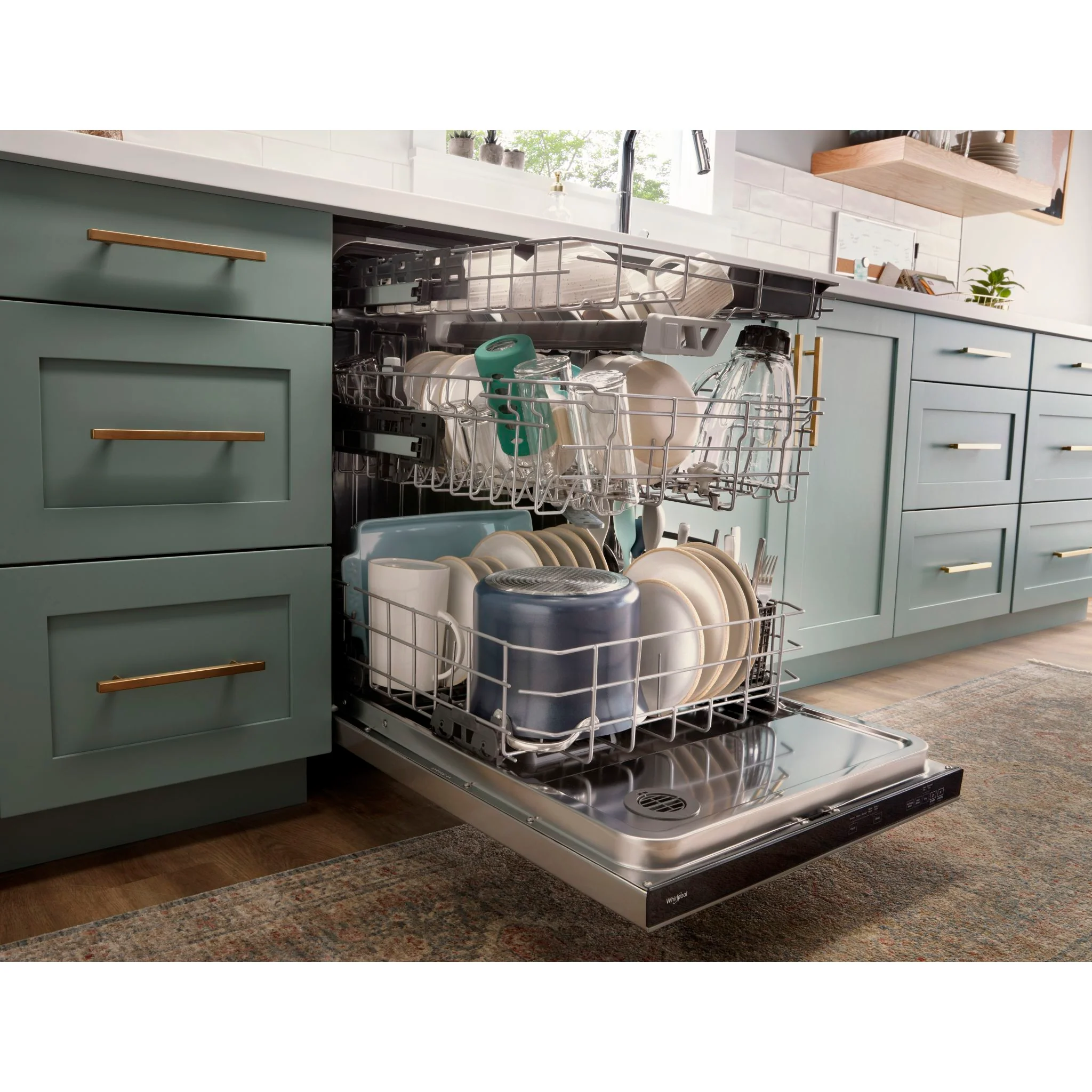 Whirlpool Fingerprint Resistant Large Capacity Dishwasher with 3rd Rack - Stainless Steel (WDT970SAKZ) - Image 10