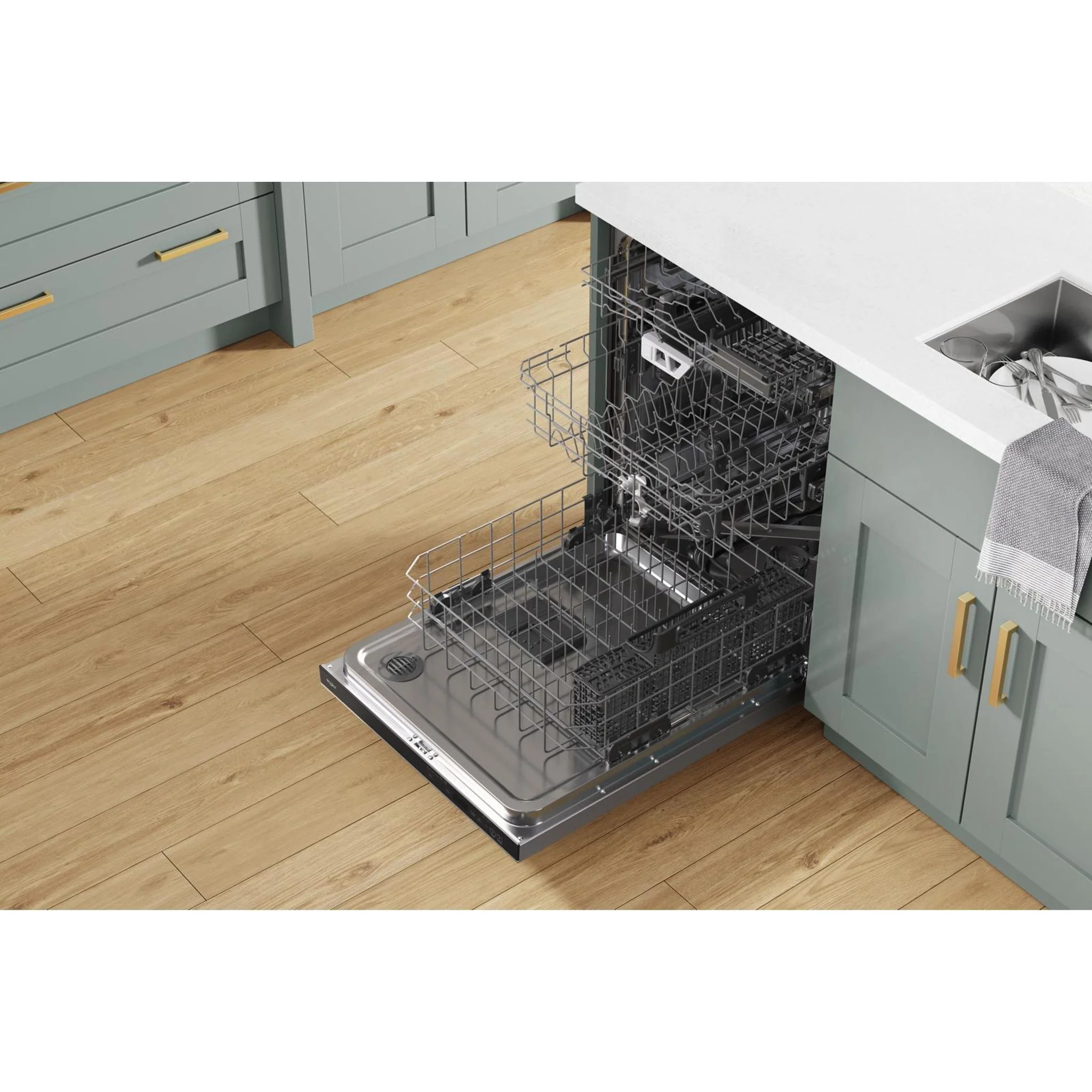 Whirlpool Fingerprint Resistant Large Capacity Dishwasher with 3rd Rack - Stainless Steel (WDT970SAKZ) - Image 13