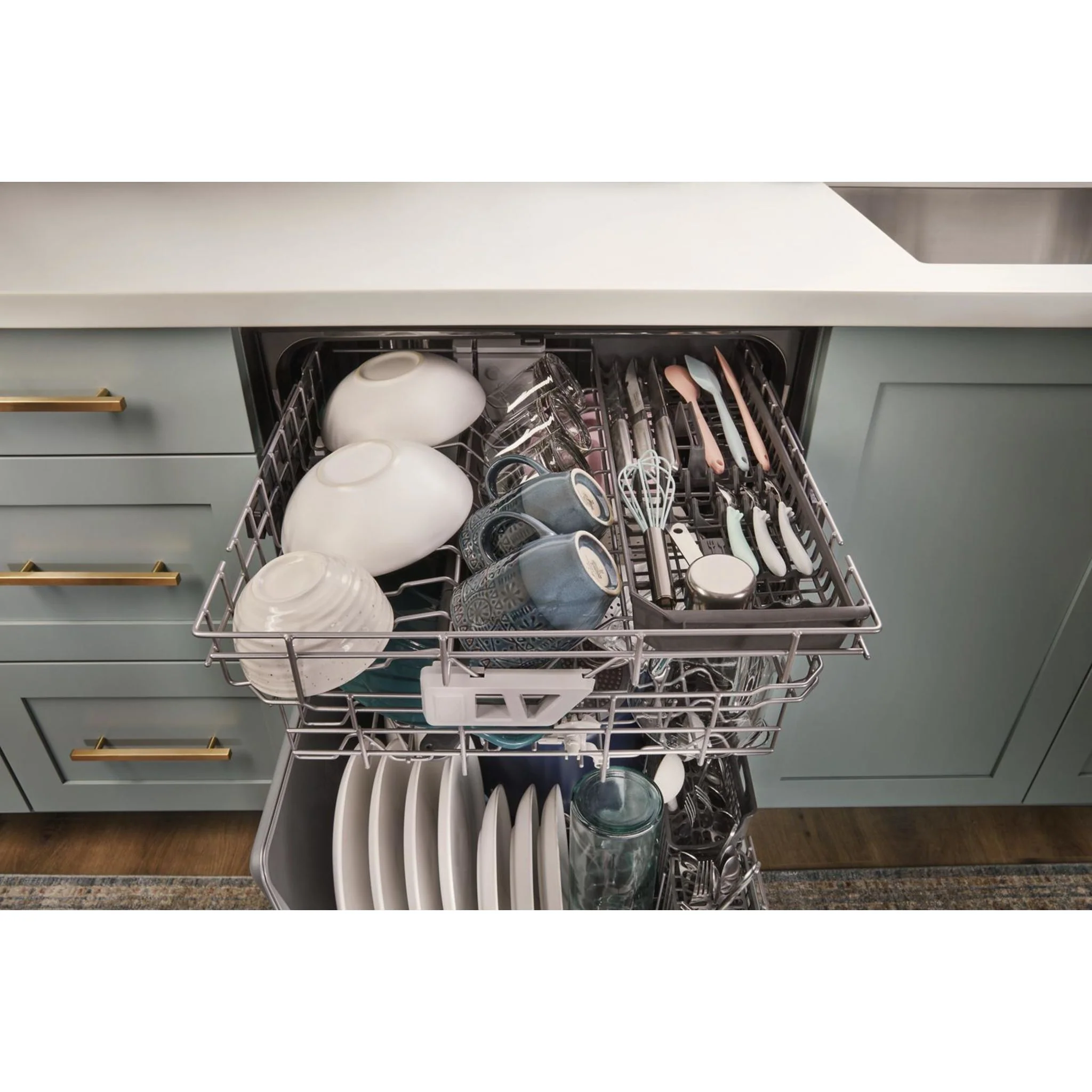 Whirlpool Fingerprint Resistant Large Capacity Dishwasher with 3rd Rack - Stainless Steel (WDT970SAKZ) - Image 16