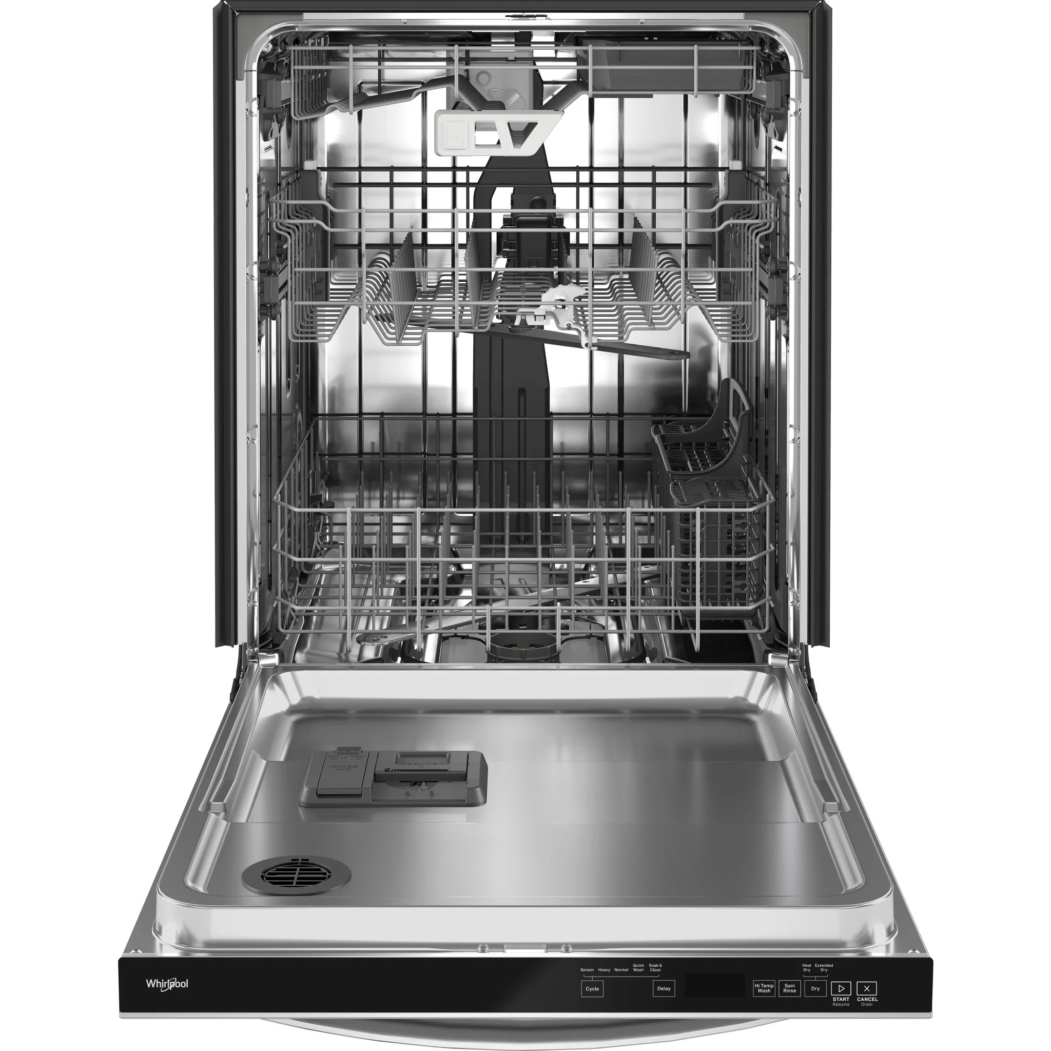 Whirlpool Fingerprint Resistant Large Capacity Dishwasher with 3rd Rack - Stainless Steel (WDT970SAKZ) - Image 2