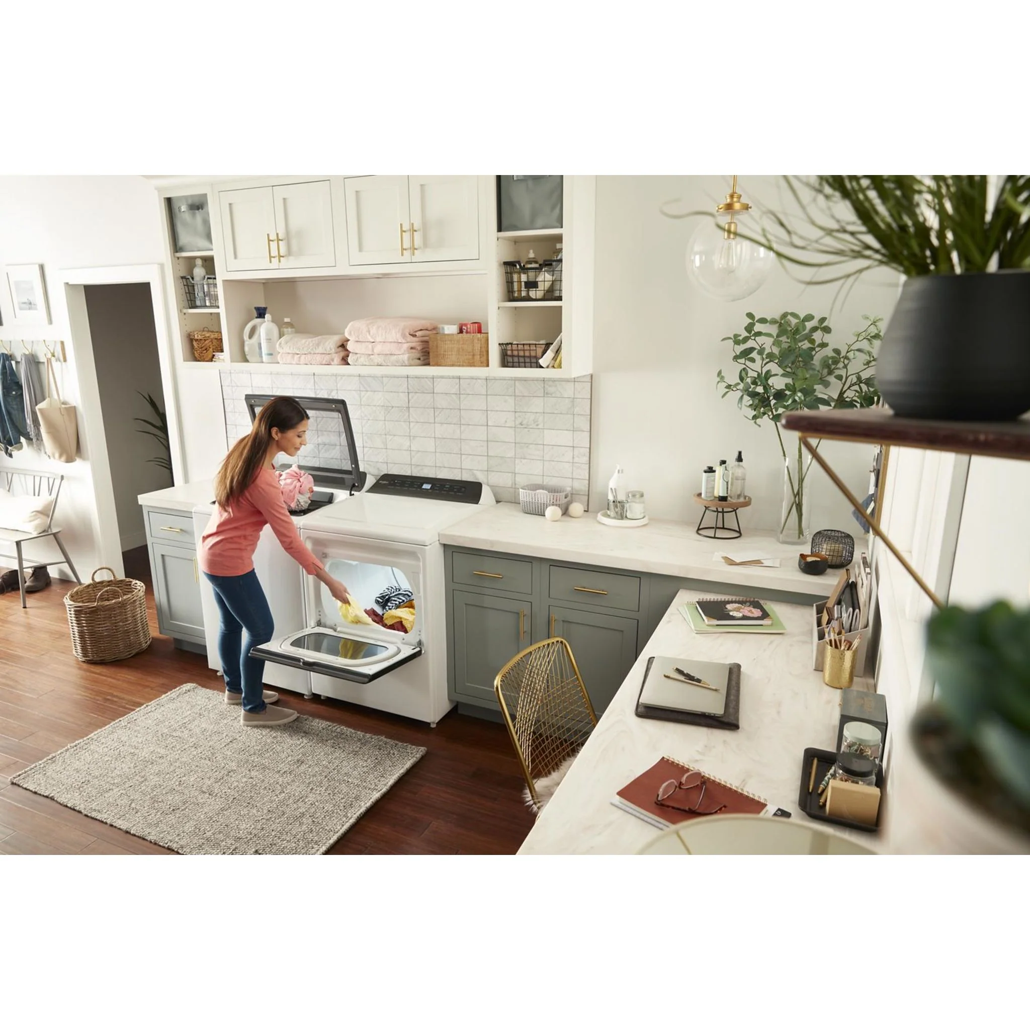 Whirlpool 7.4 cu. ft. Smart Top Load Electric Dryer (YWED6120HW) - Image 12