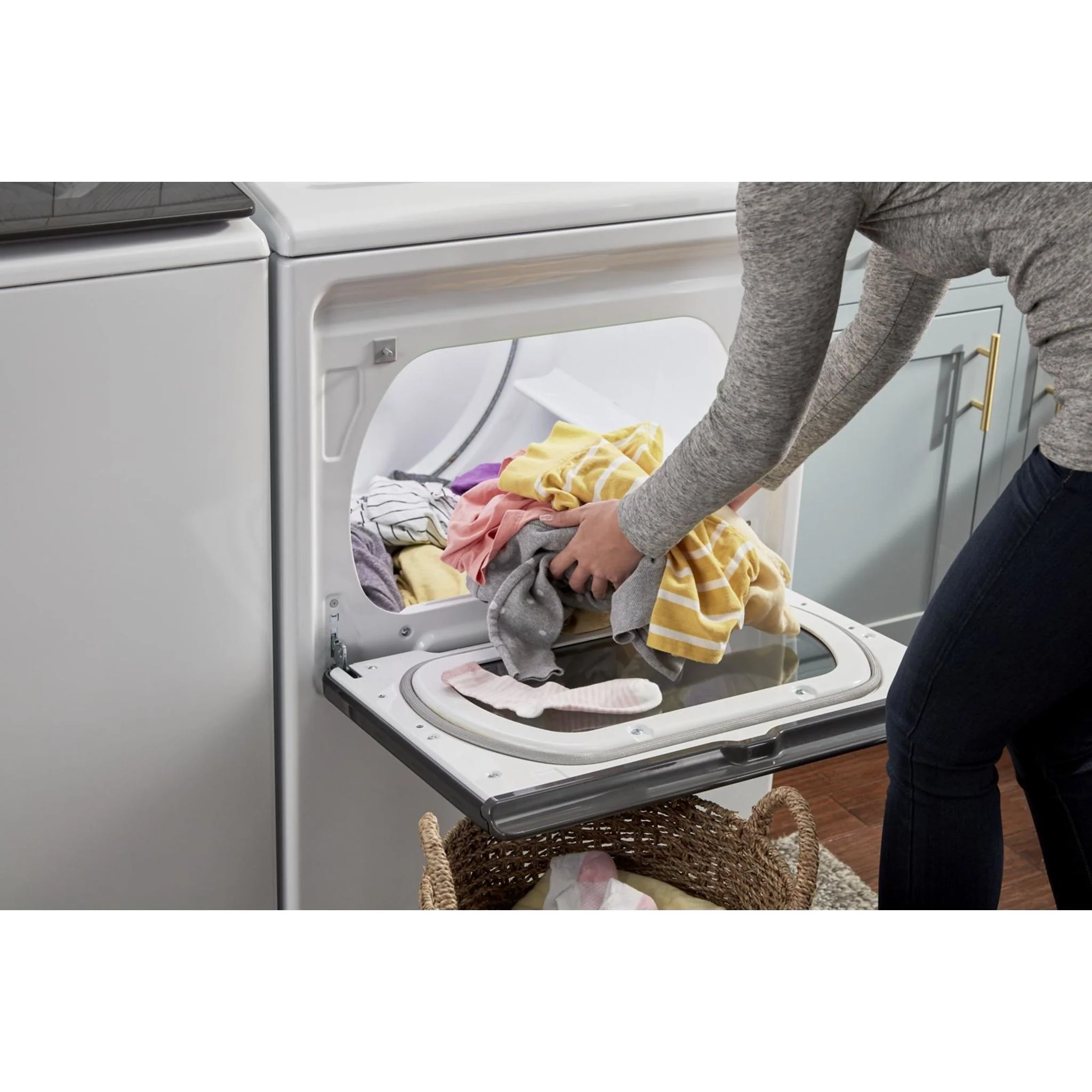 Whirlpool 7.4 cu. ft. Smart Top Load Electric Dryer (YWED6120HW) - Image 7