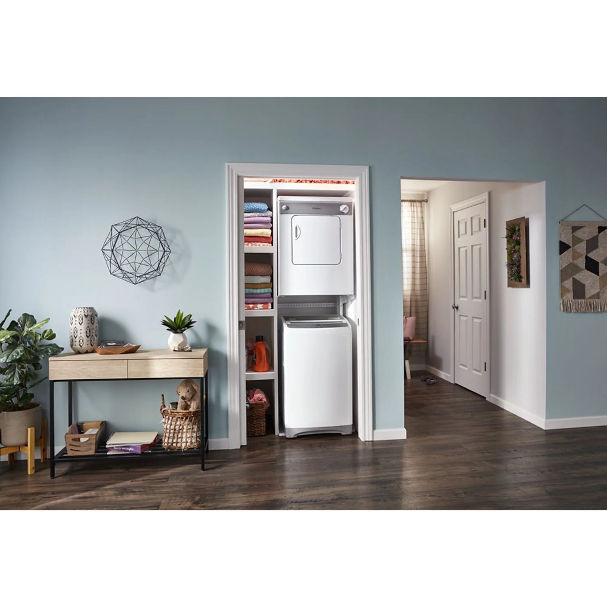 Whirlpool 3.4 cu.ft. Compact Electric Dryer with AccuDryDrying System -White-on-White (LDR3822PQ) - Image 26