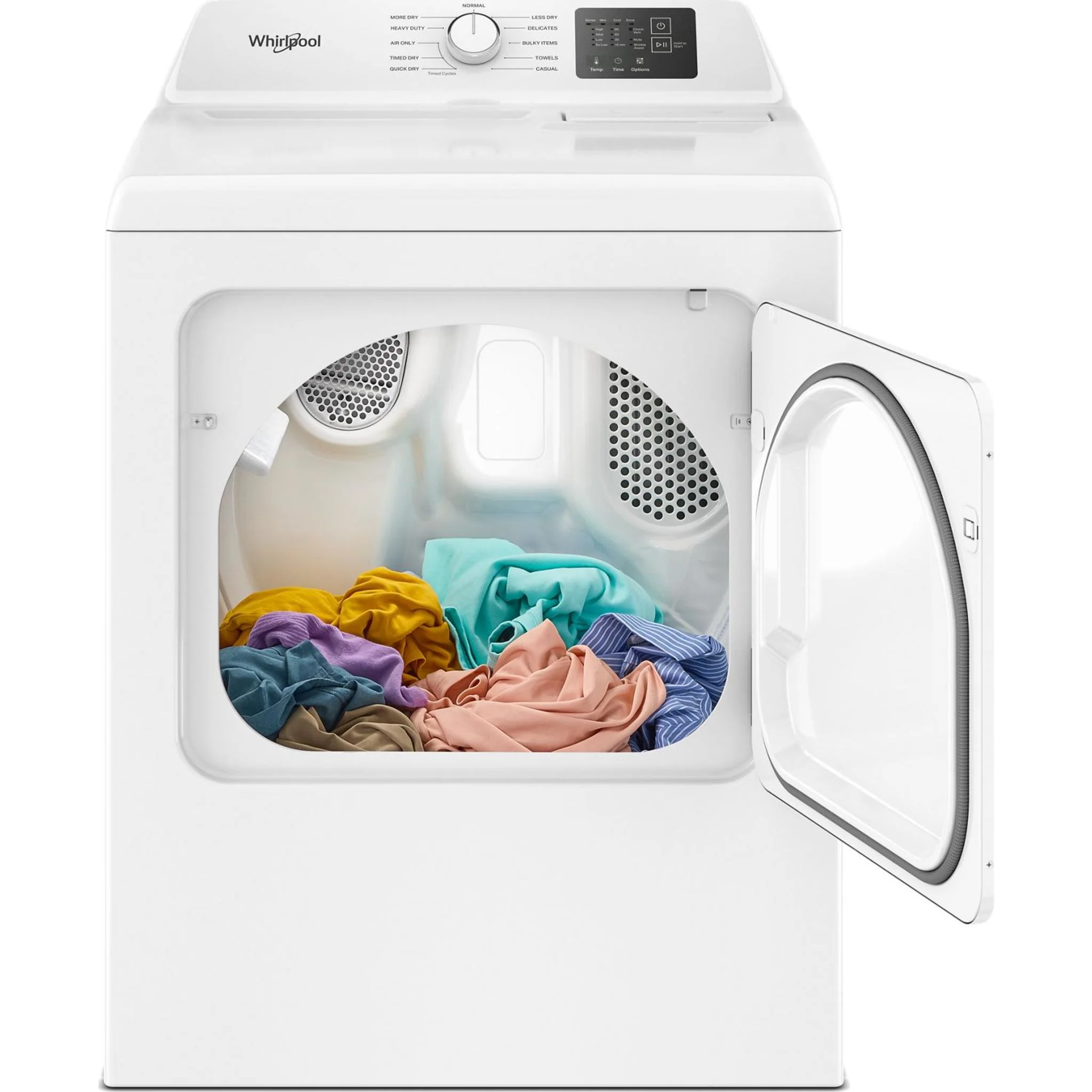 Whirlpool 7.0 cu. ft. Gas Dryer with Adaptive Dry - Vented Top Load Matching -White (WGD4105SW) - Image 5
