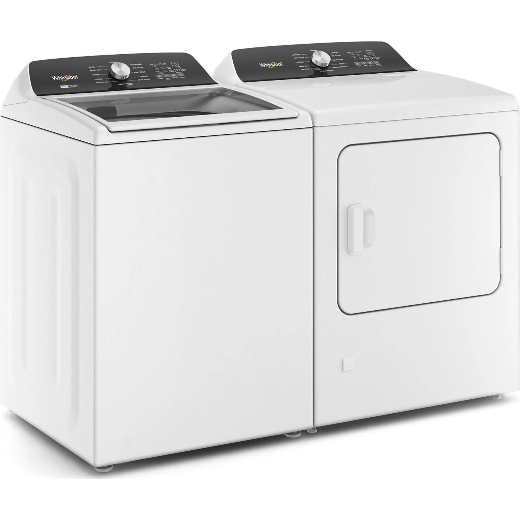 Whirlpool 7.0 Cu. Ft. Top Load Gas Moisture Sensing Dryer with Steam -White (WGD5050LW) - Image 15