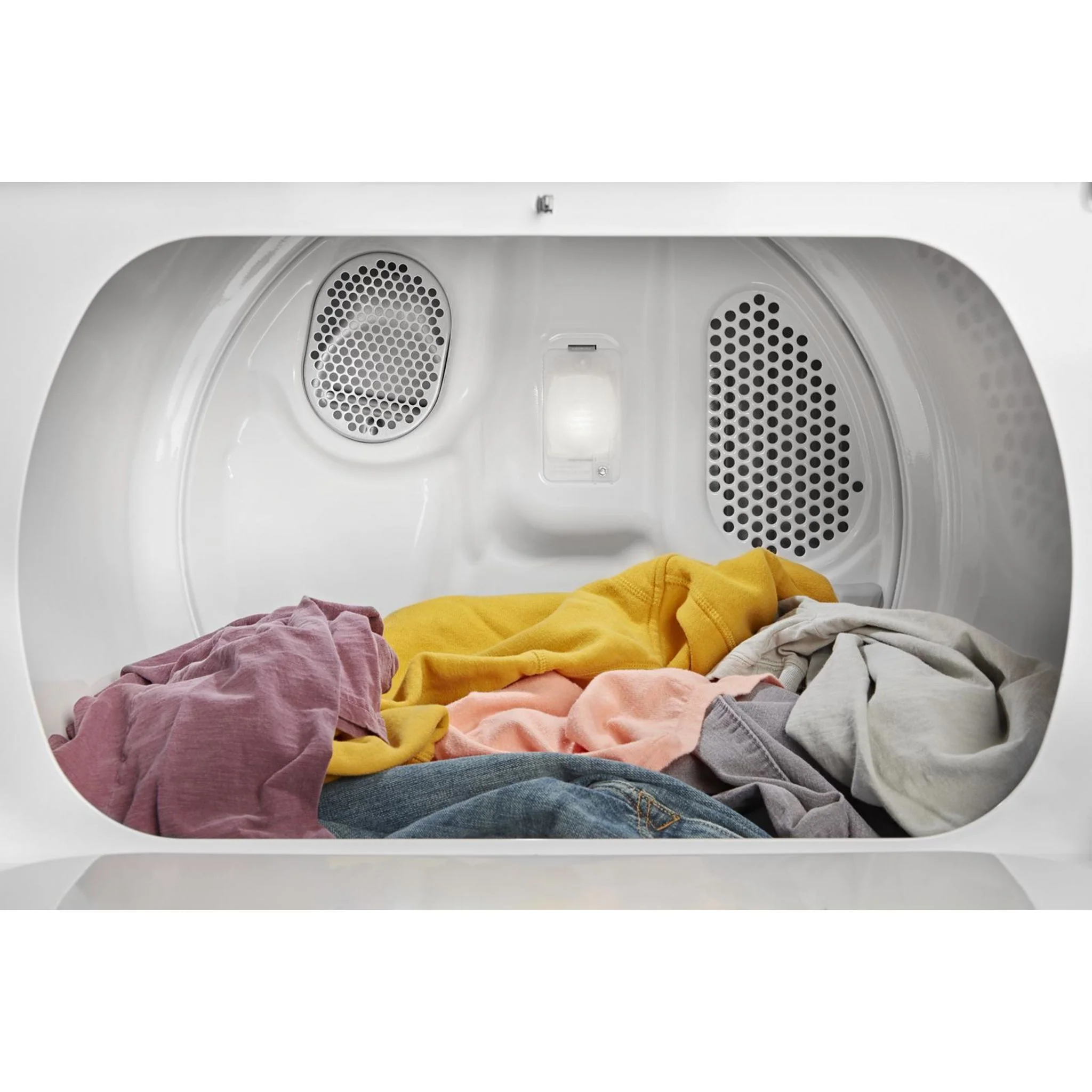 Whirlpool 7.0 Cu. Ft. Top Load Gas Moisture Sensing Dryer with Steam -White (WGD5050LW) - Image 9