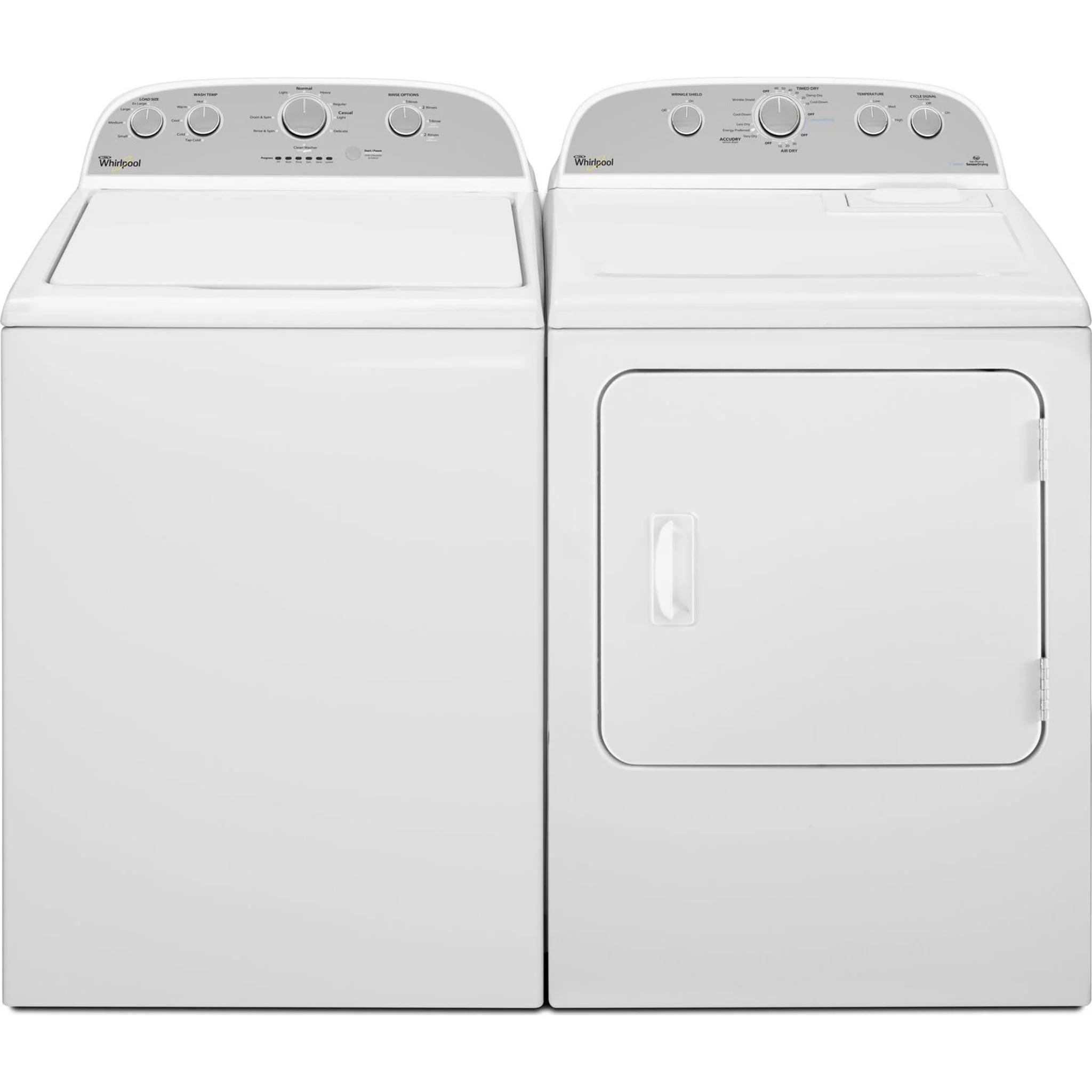 Whirlpool 7.0 cu. ft. HE Dryer with Steam Refresh Cycle (YWED49STBW) - Image 5