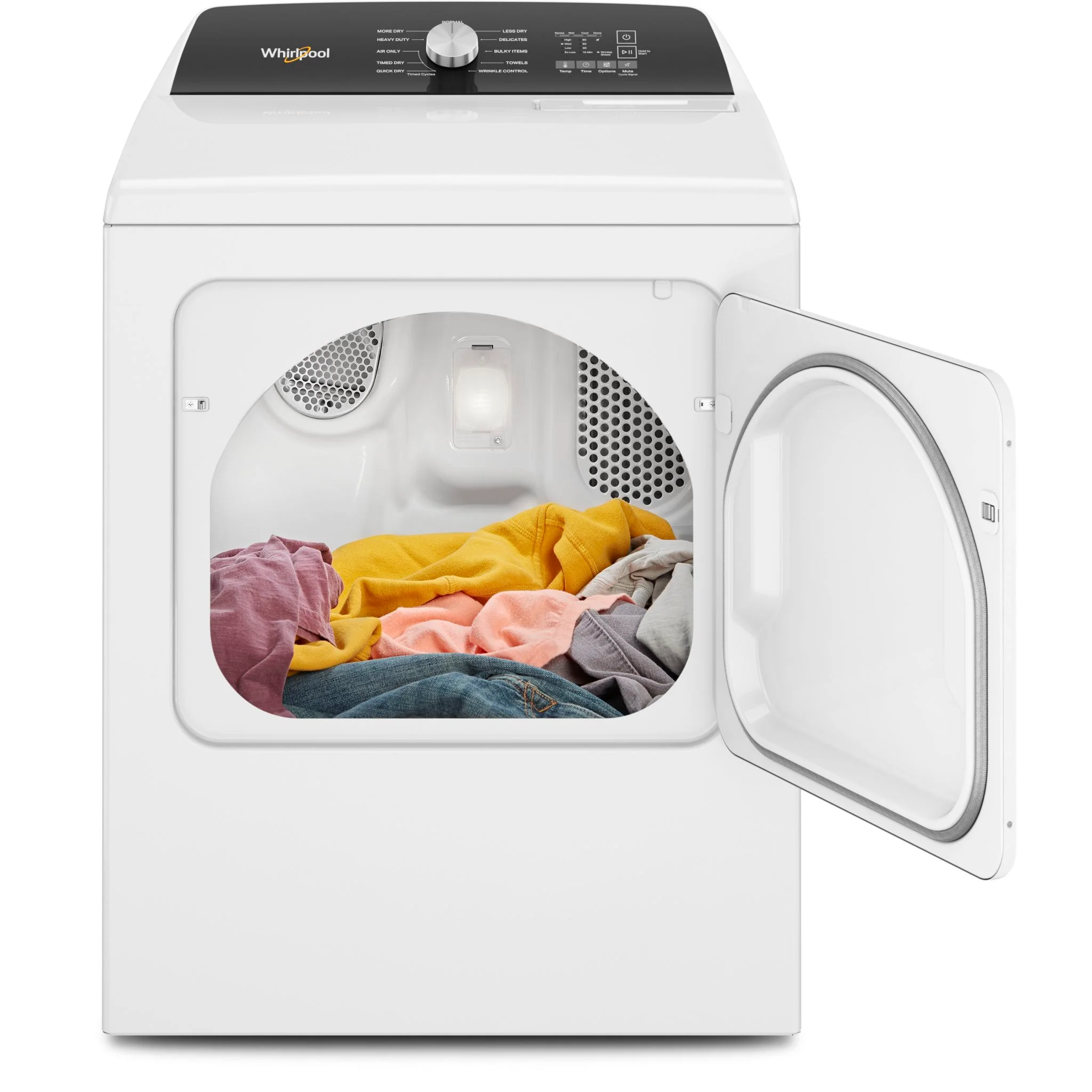 Whirlpool 7.0 Cu. Ft. Top Load Electric Moisture Sensing Dryer -White (YWED5010LW) - Image 5