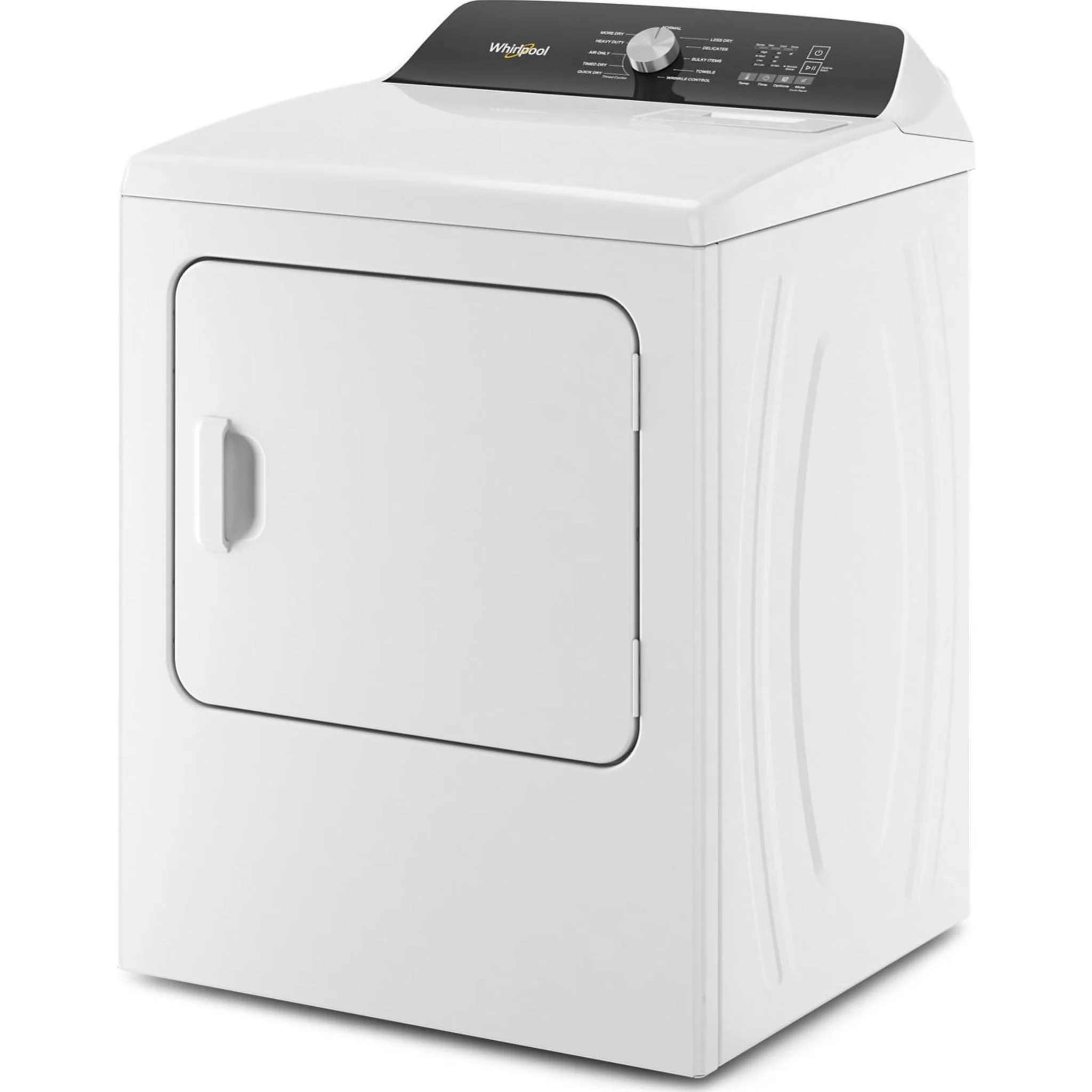 Whirlpool 7.0 Cu. Ft. Top Load Electric Moisture Sensing Dryer -White (YWED5010LW) - Image 9