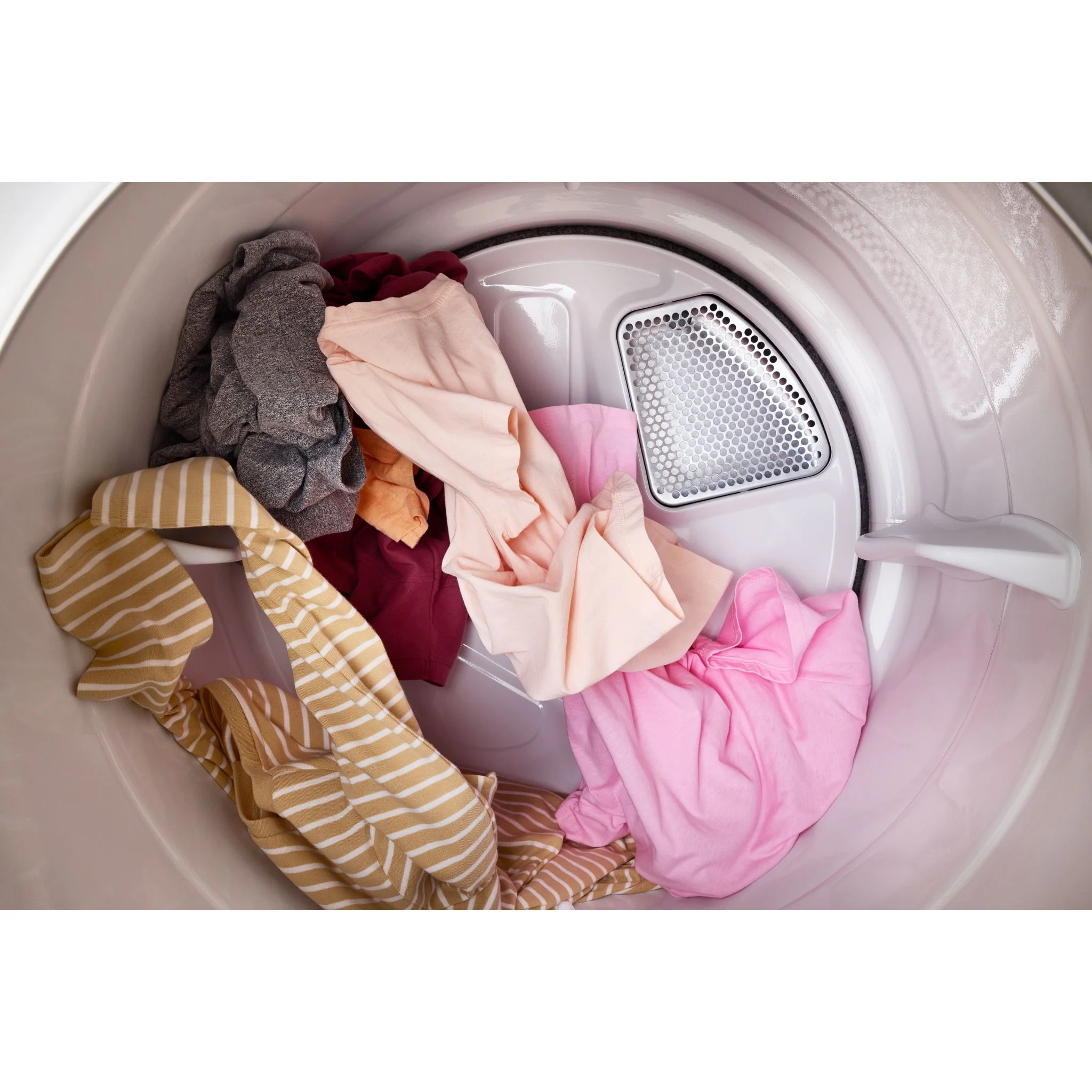 Whirlpool 7.4 cu. ft. Smart Front Load ENERGY STAR Electric Dryer with Wrinkle ShieldOption -Radiant Silver (YWED5720RR) - Image 6