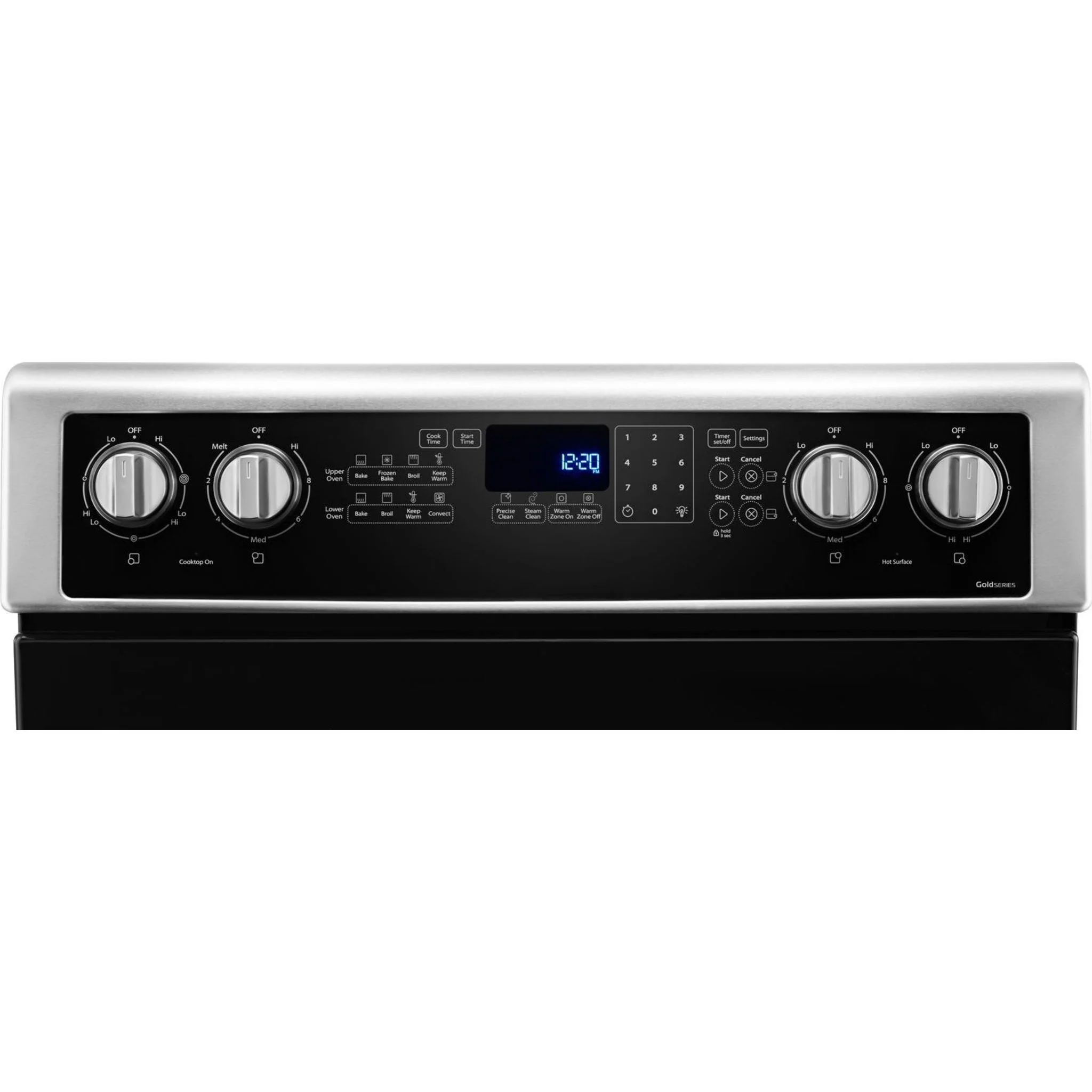 Whirlpool 6.7 Cu. Ft. Electric Double Oven Range with True Convection -Stainless Steel (YWGE745C0FS) - Image 11