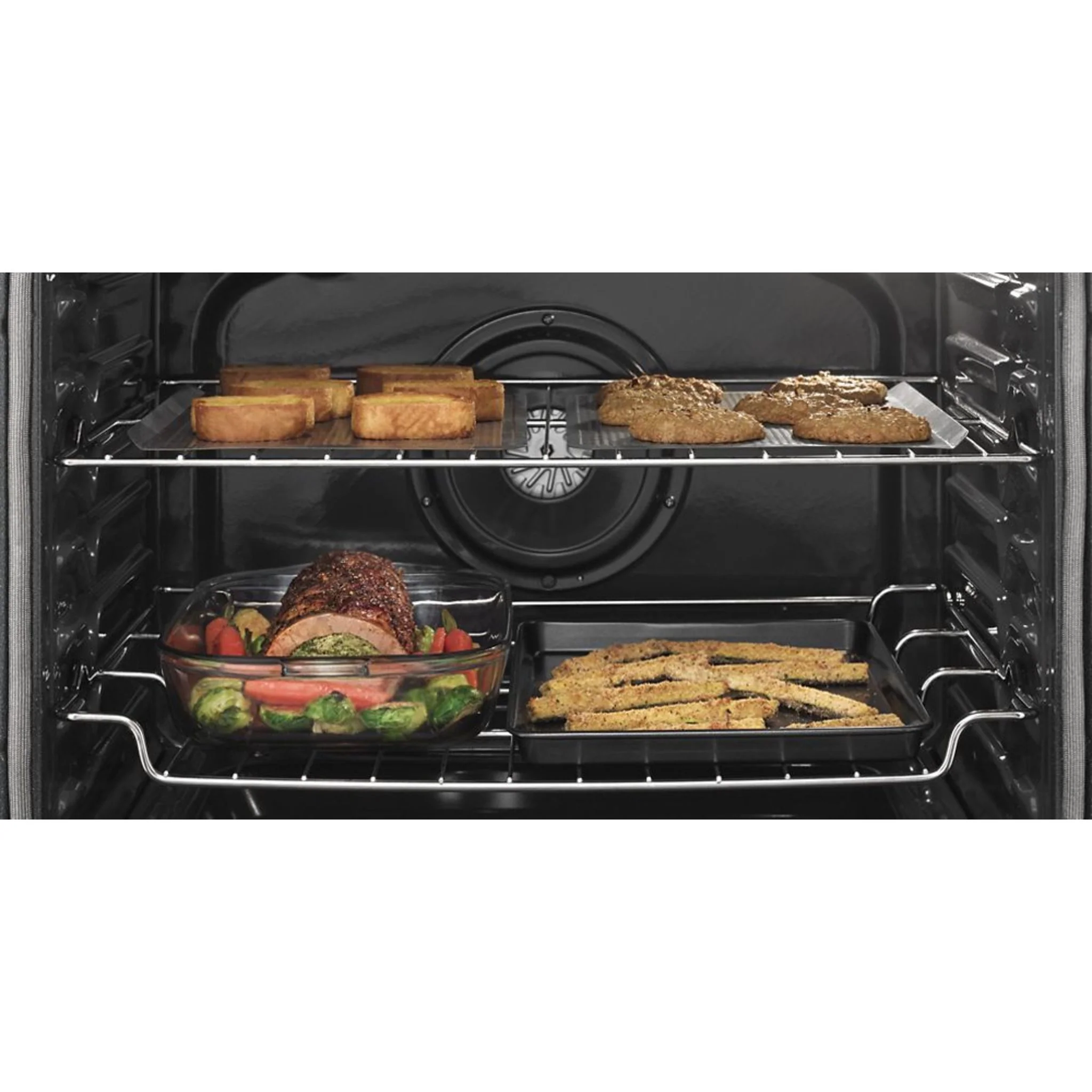 Whirlpool 6.7 Cu. Ft. Electric Double Oven Range with True Convection -Stainless Steel (YWGE745C0FS) - Image 12