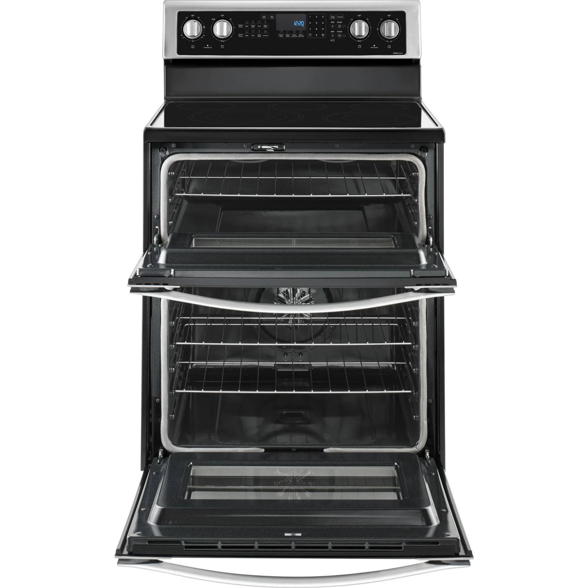 Whirlpool 6.7 Cu. Ft. Electric Double Oven Range with True Convection -Stainless Steel (YWGE745C0FS) - Image 17