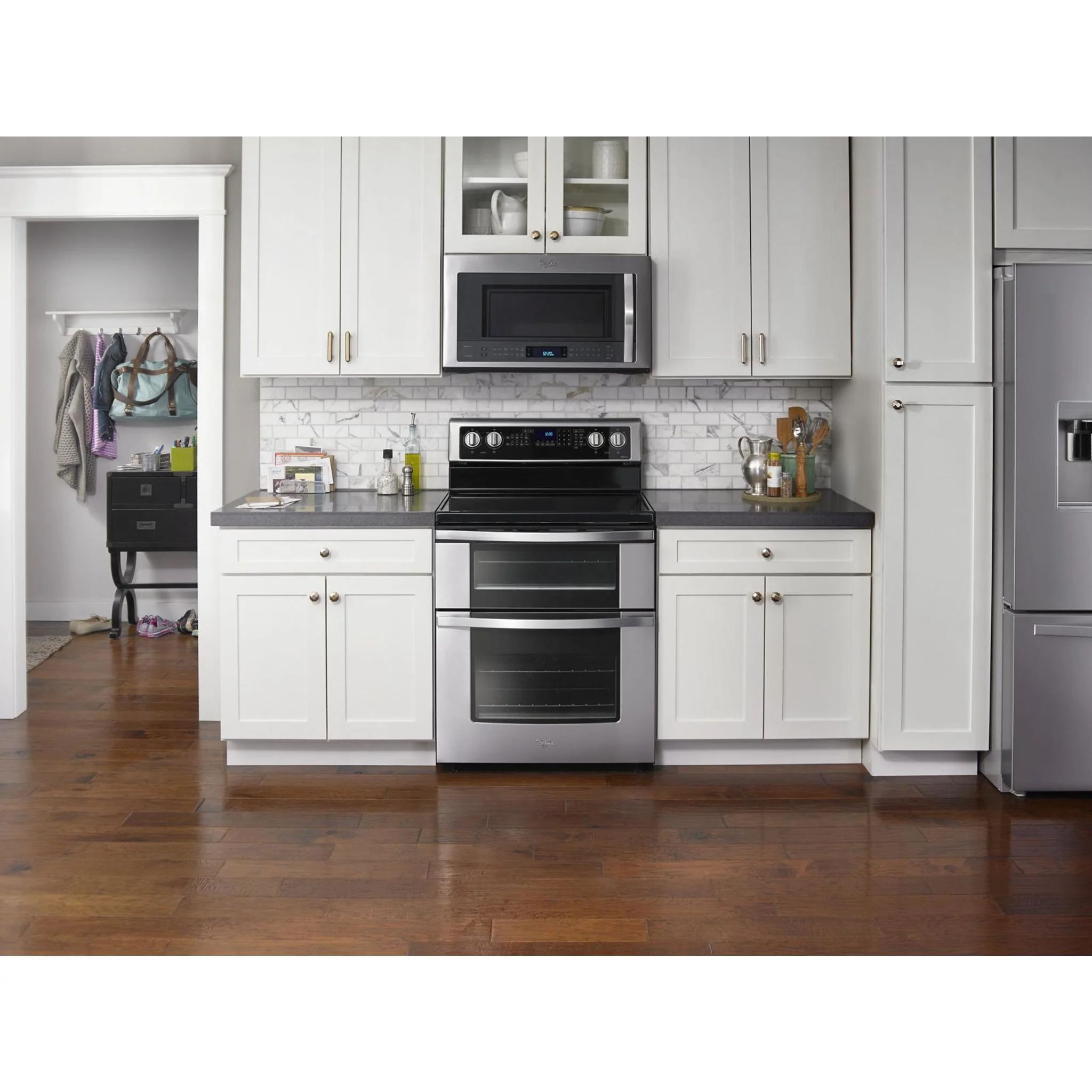Whirlpool 6.7 Cu. Ft. Electric Double Oven Range with True Convection -Stainless Steel (YWGE745C0FS) - Image 31