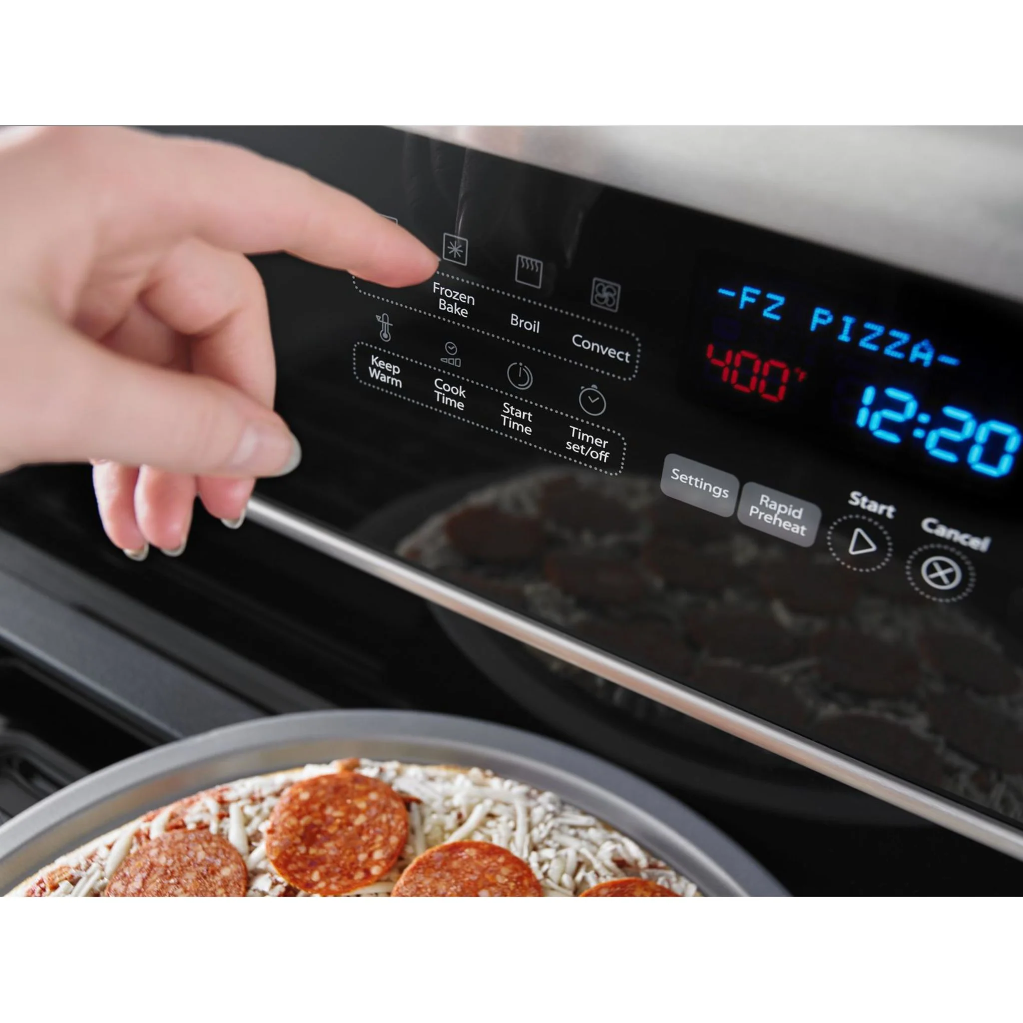 Whirlpool 6.7 Cu. Ft. Electric Double Oven Range with True Convection -Stainless Steel (YWGE745C0FS) - Image 35