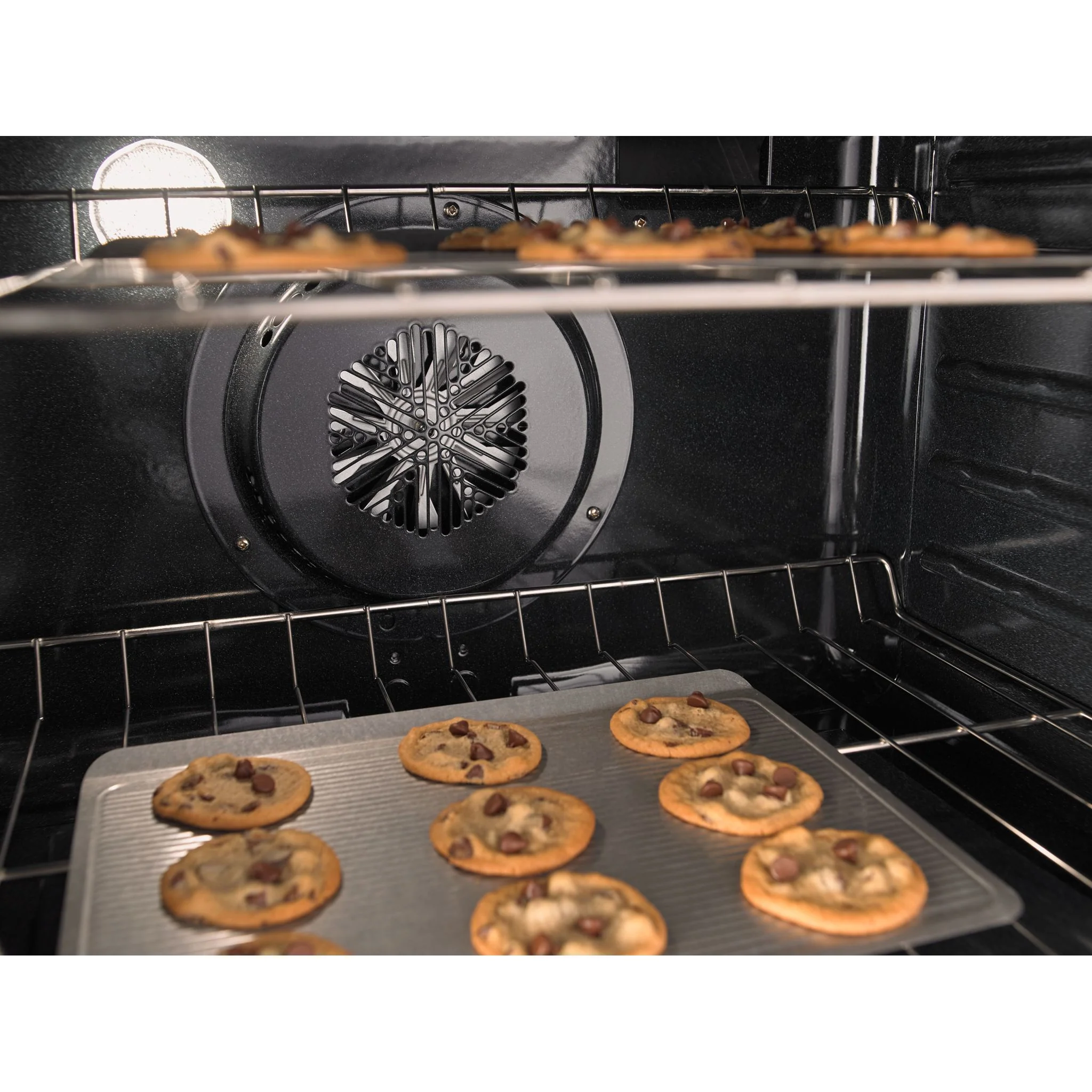 Whirlpool 6.7 Cu. Ft. Electric Double Oven Range with True Convection -Stainless Steel (YWGE745C0FS) - Image 5