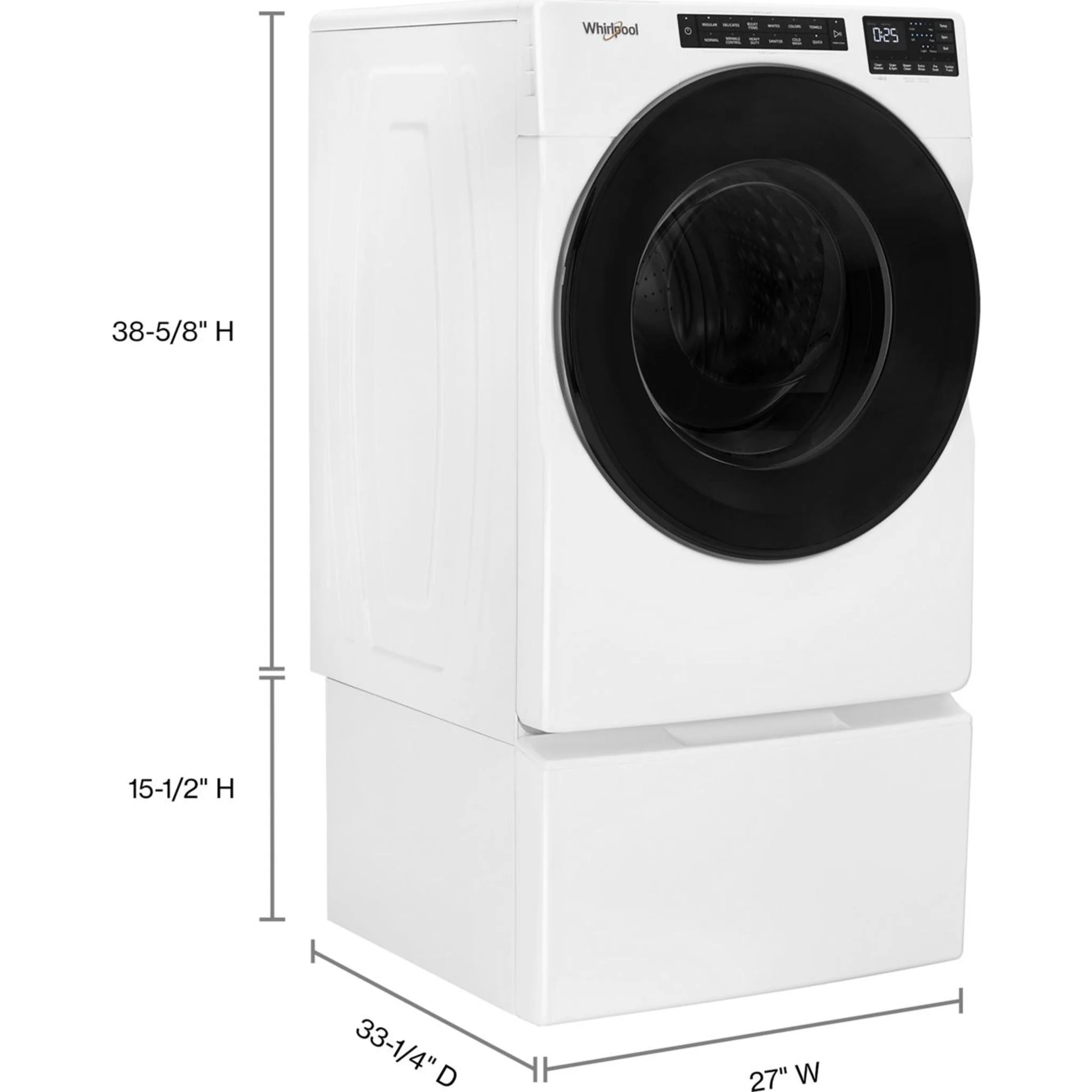 Whirlpool 7.4 cu. ft. Electric Wrinkle Shield Dryer with Steam (YWED6605MW) - Image 10