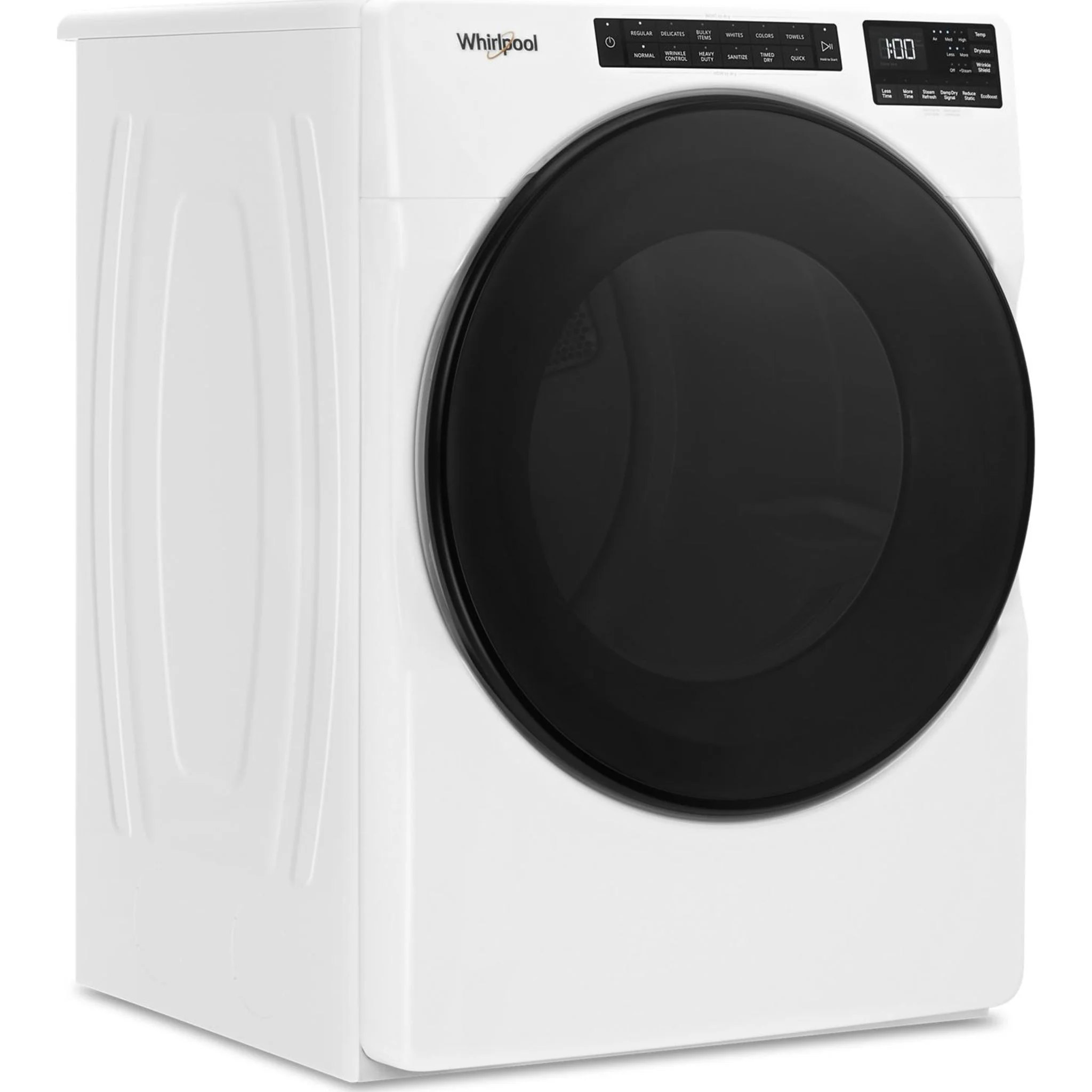 Whirlpool 7.4 cu. ft. Electric Wrinkle Shield Dryer with Steam (YWED6605MW) - Image 6