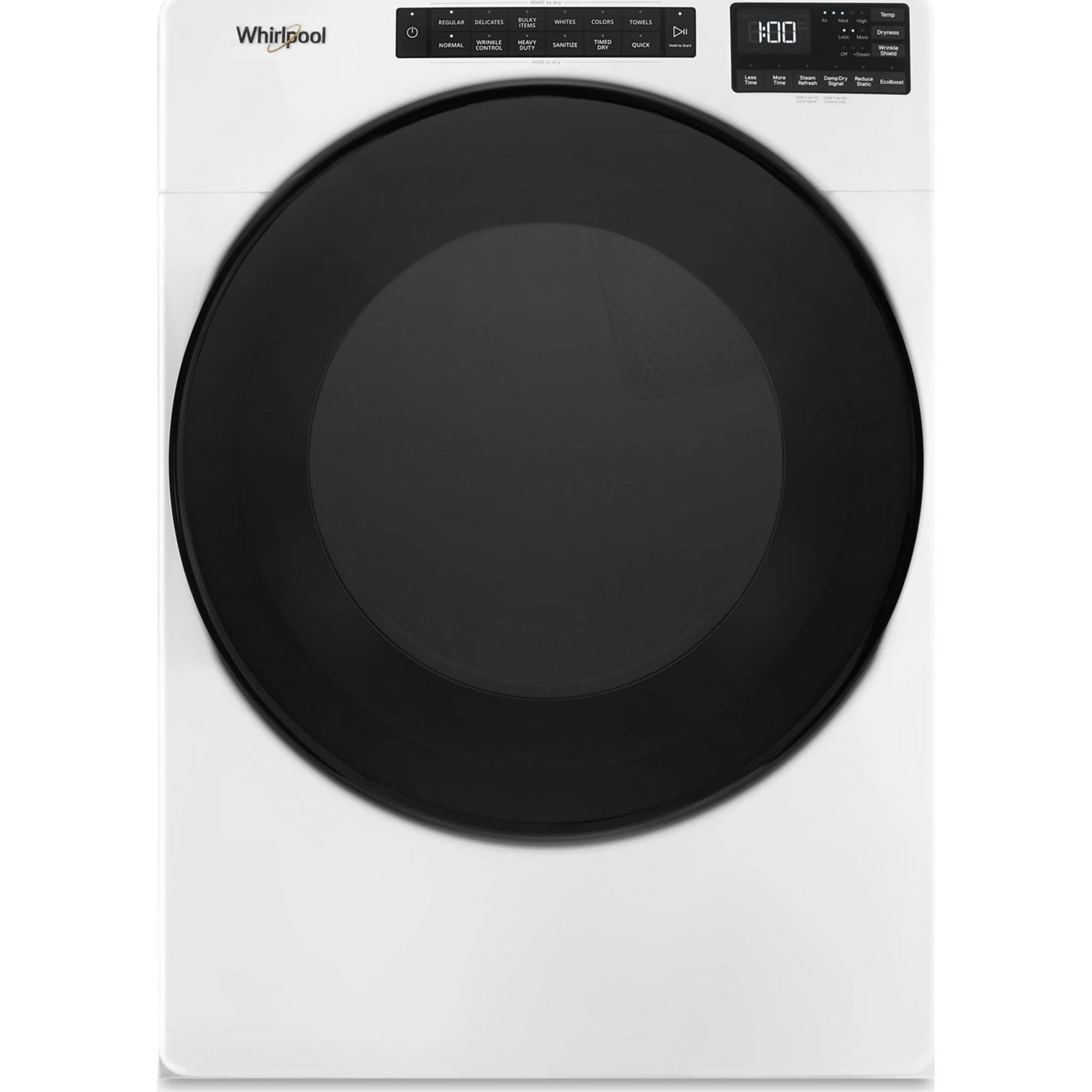 Whirlpool 7.4 cu. ft. Electric Wrinkle Shield Dryer with Steam (YWED6605MW) - Image 7