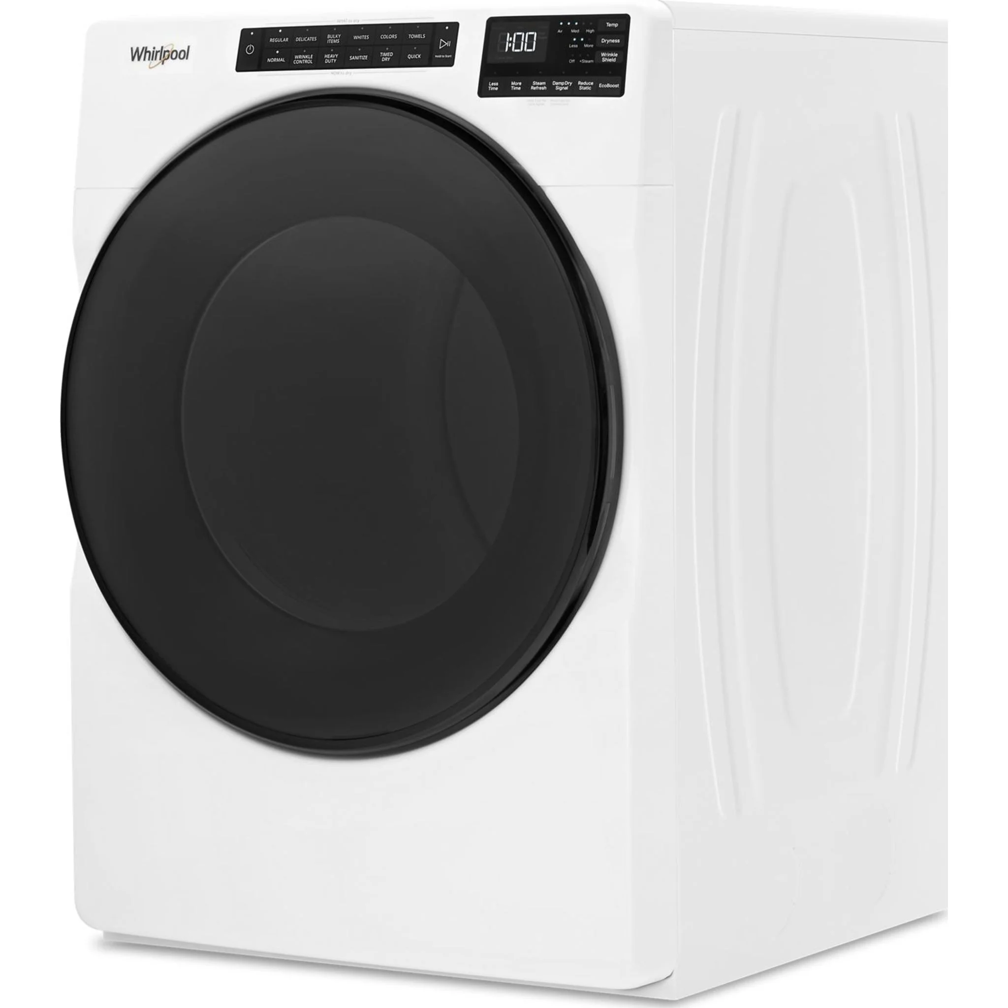 Whirlpool 7.4 cu. ft. Electric Wrinkle Shield Dryer with Steam (YWED6605MW) - Image 9