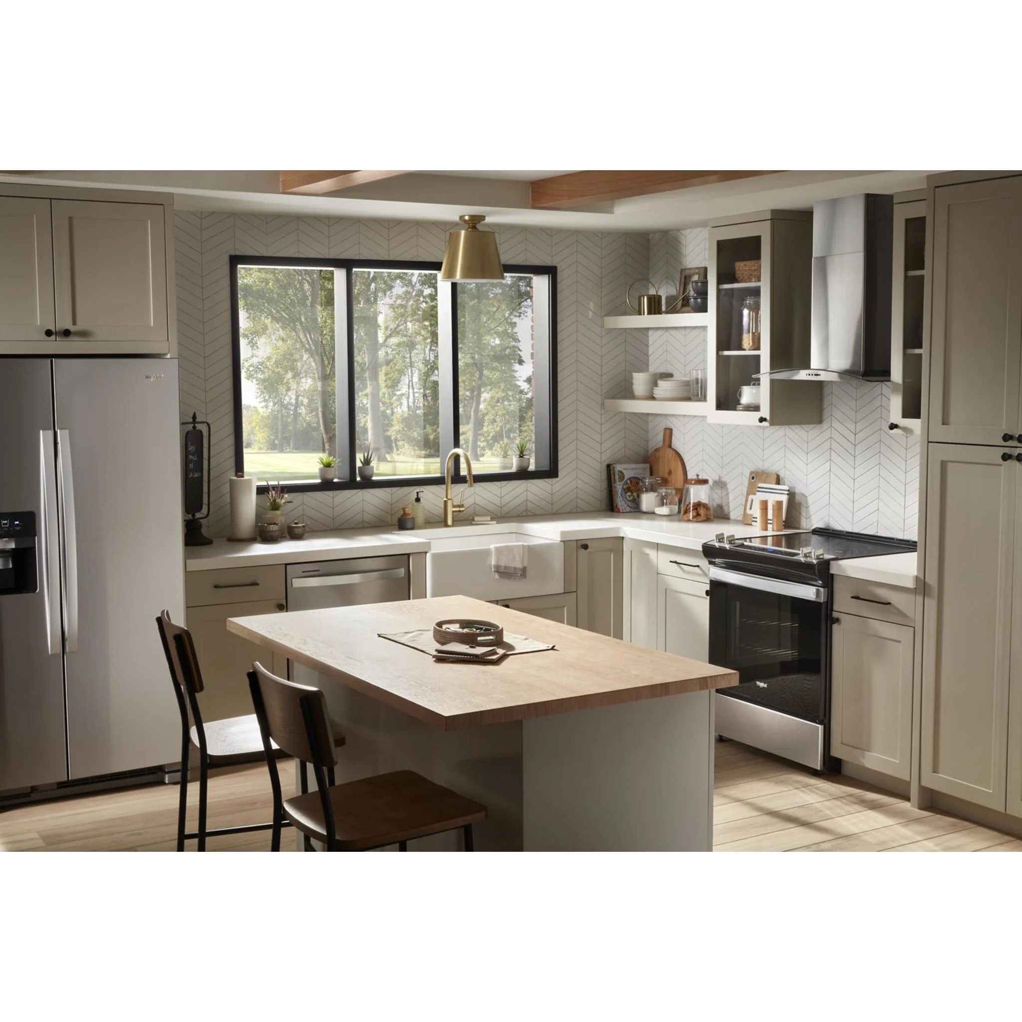 Whirlpool 4.8 Cu. Ft. Electric Range with Frozen BakeTechnology -Stainless Steel (YWEE515S0LS) - Image 8