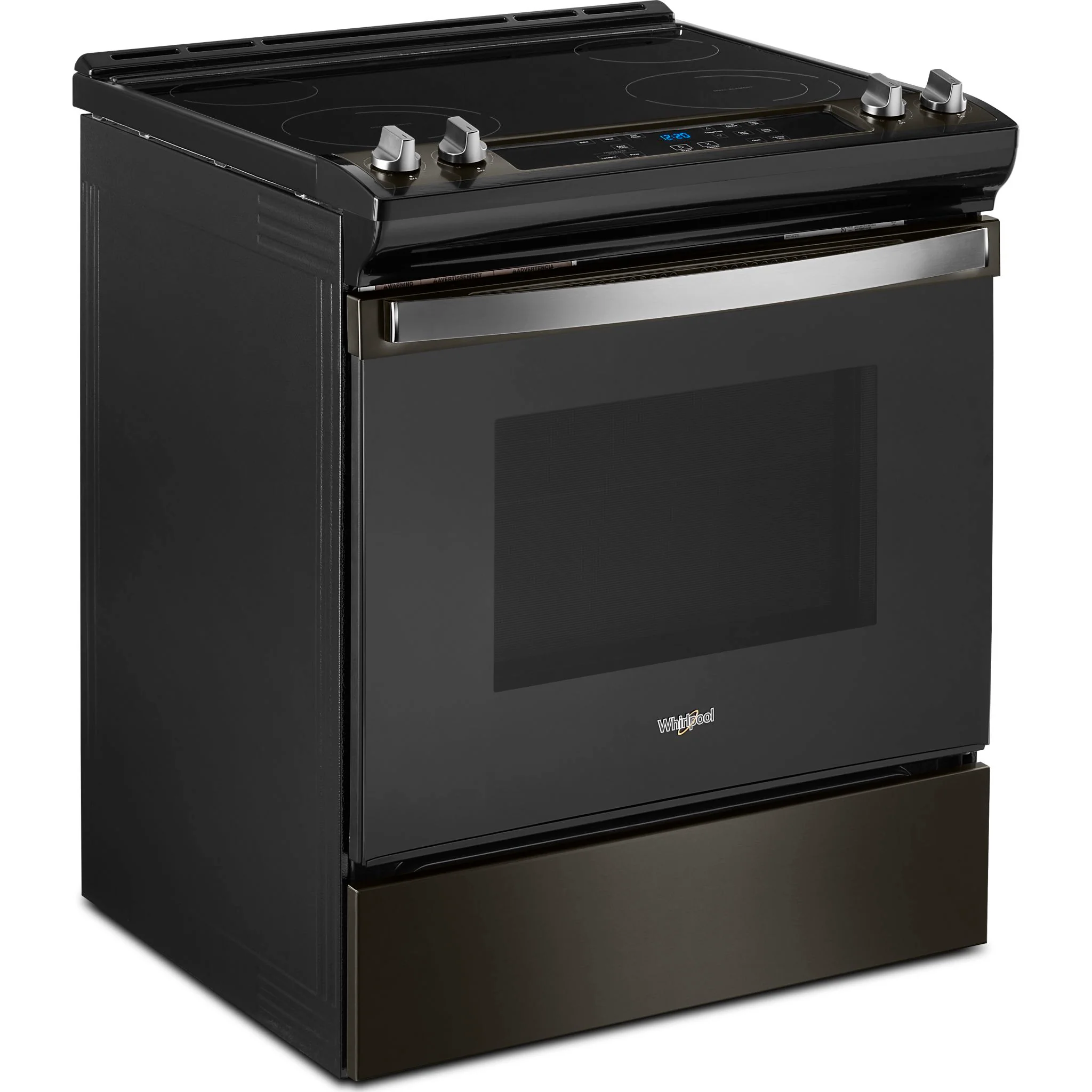 Whirlpool 4.8 Cu. Ft. Electric Range with Frozen BakeTechnology -Black Stainless (YWEE515S0LV) - Image 2