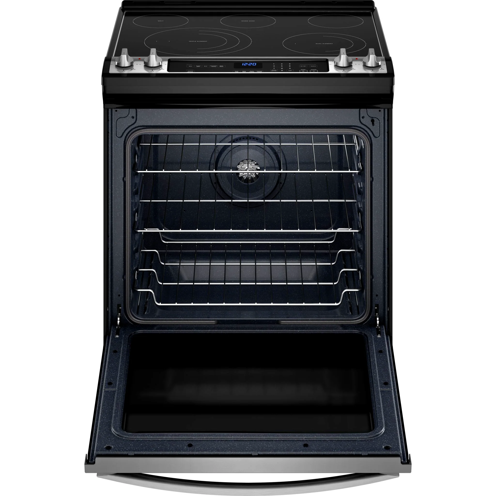 Whirlpool 6.4 cu.. ft.  Electric 7-in-1 Air Fry Oven (YWEE745H0LZ) - Image 2