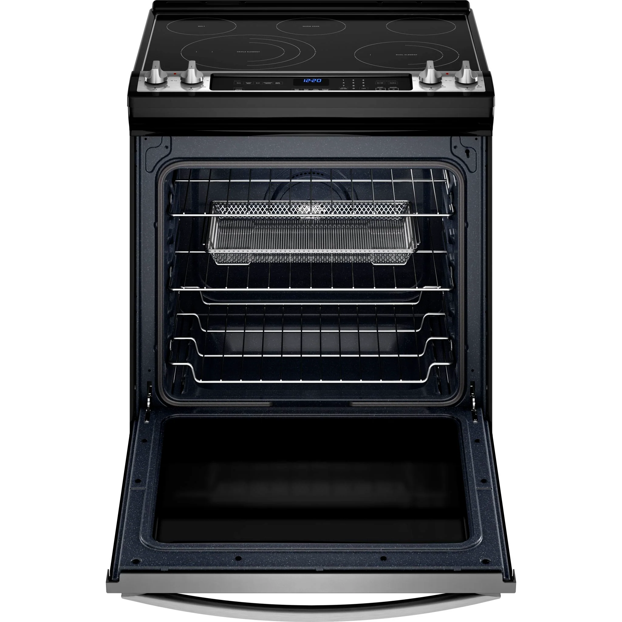 Whirlpool 6.4 cu.. ft.  Electric 7-in-1 Air Fry Oven (YWEE745H0LZ) - Image 3