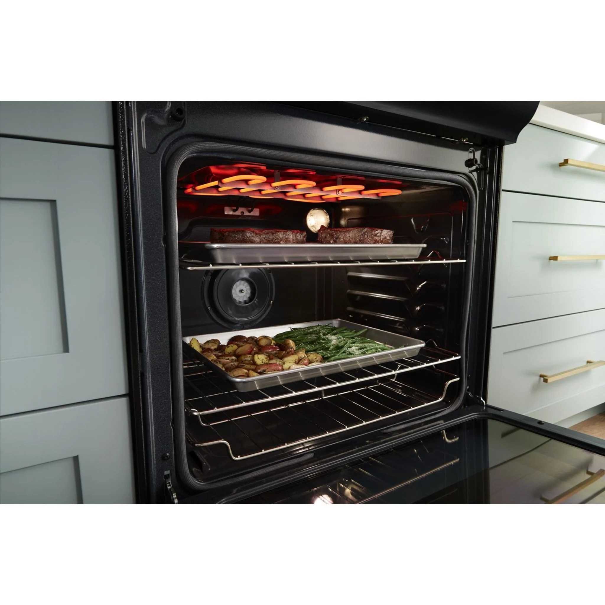 Whirlpool 6.4 cu.. ft.  Electric 7-in-1 Air Fry Oven (YWEE745H0LZ) - Image 36