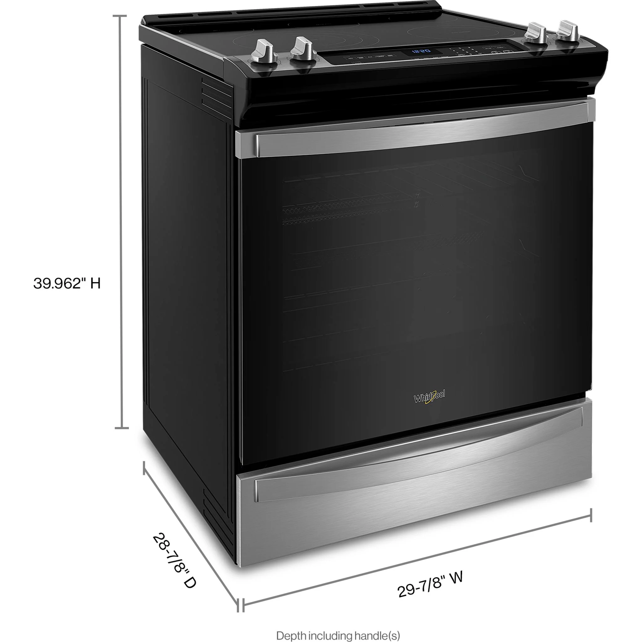 Whirlpool 6.4 cu.. ft.  Electric 7-in-1 Air Fry Oven (YWEE745H0LZ) - Image 6
