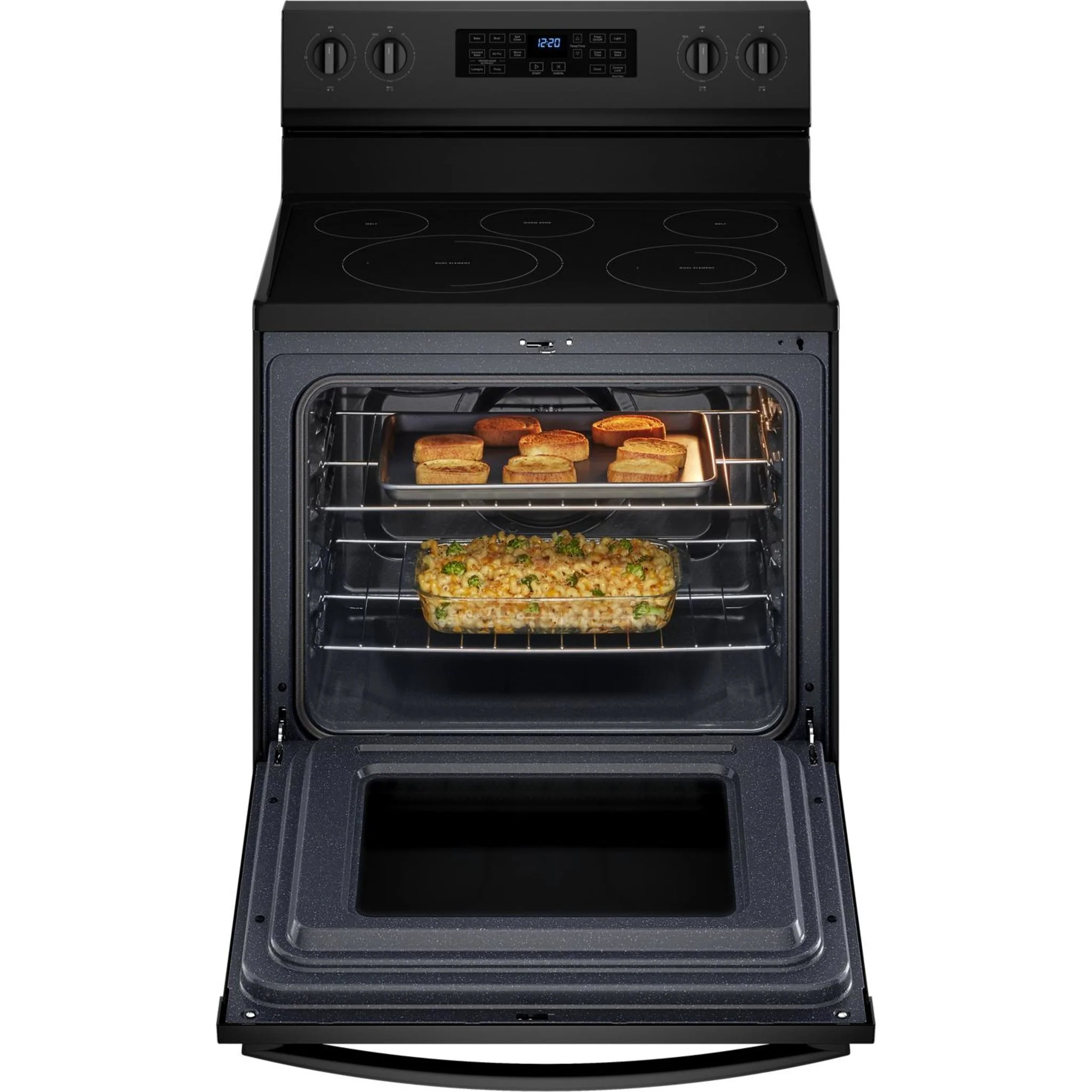 Whirlpool 5.3 cu. ft. Electric 5-in-1 Air Fry Oven (YWFE550S0LB) - Image 29