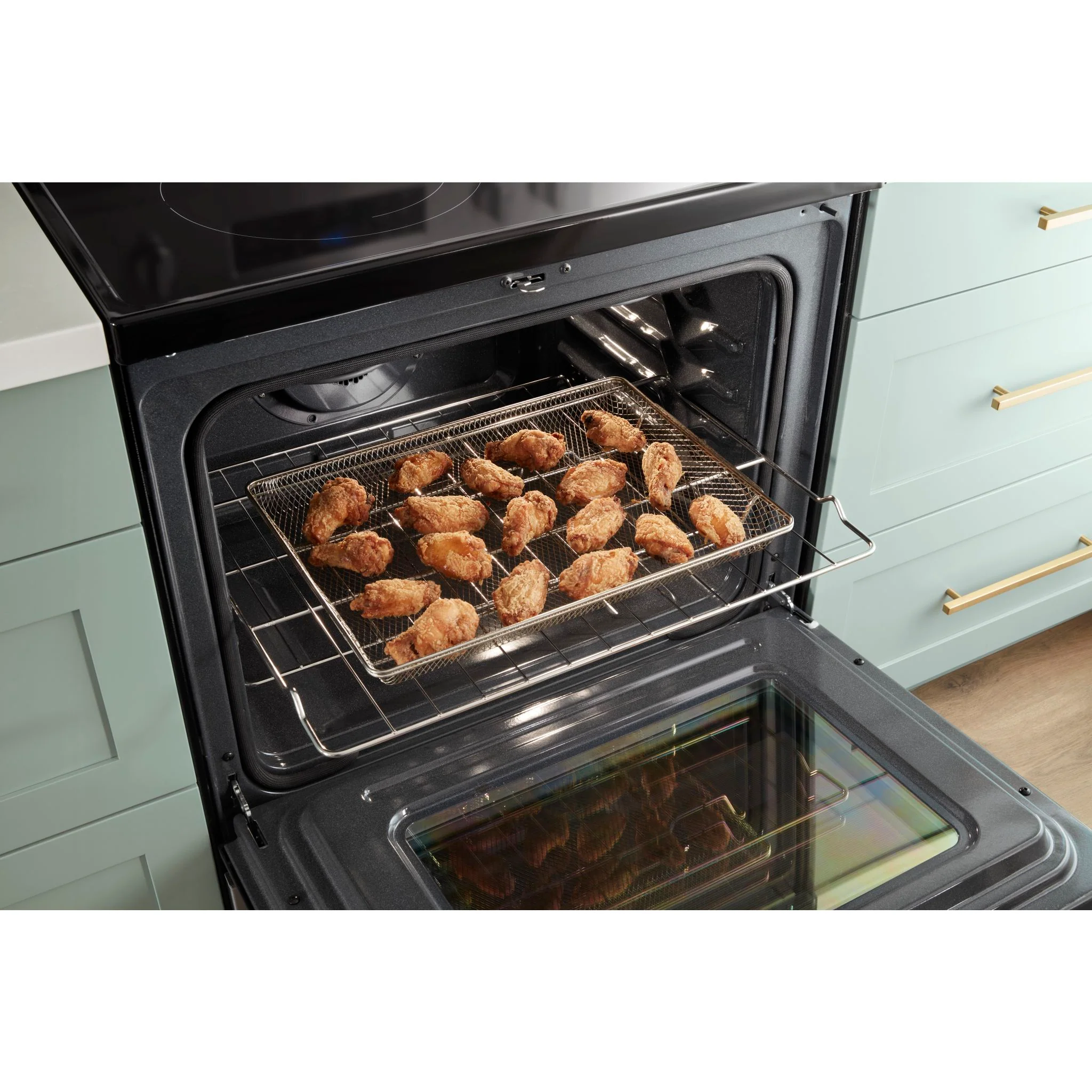 Whirlpool 5.3 cu. ft. Electric 5-in-1 Air Fry Oven (YWFE550S0LB) - Image 8