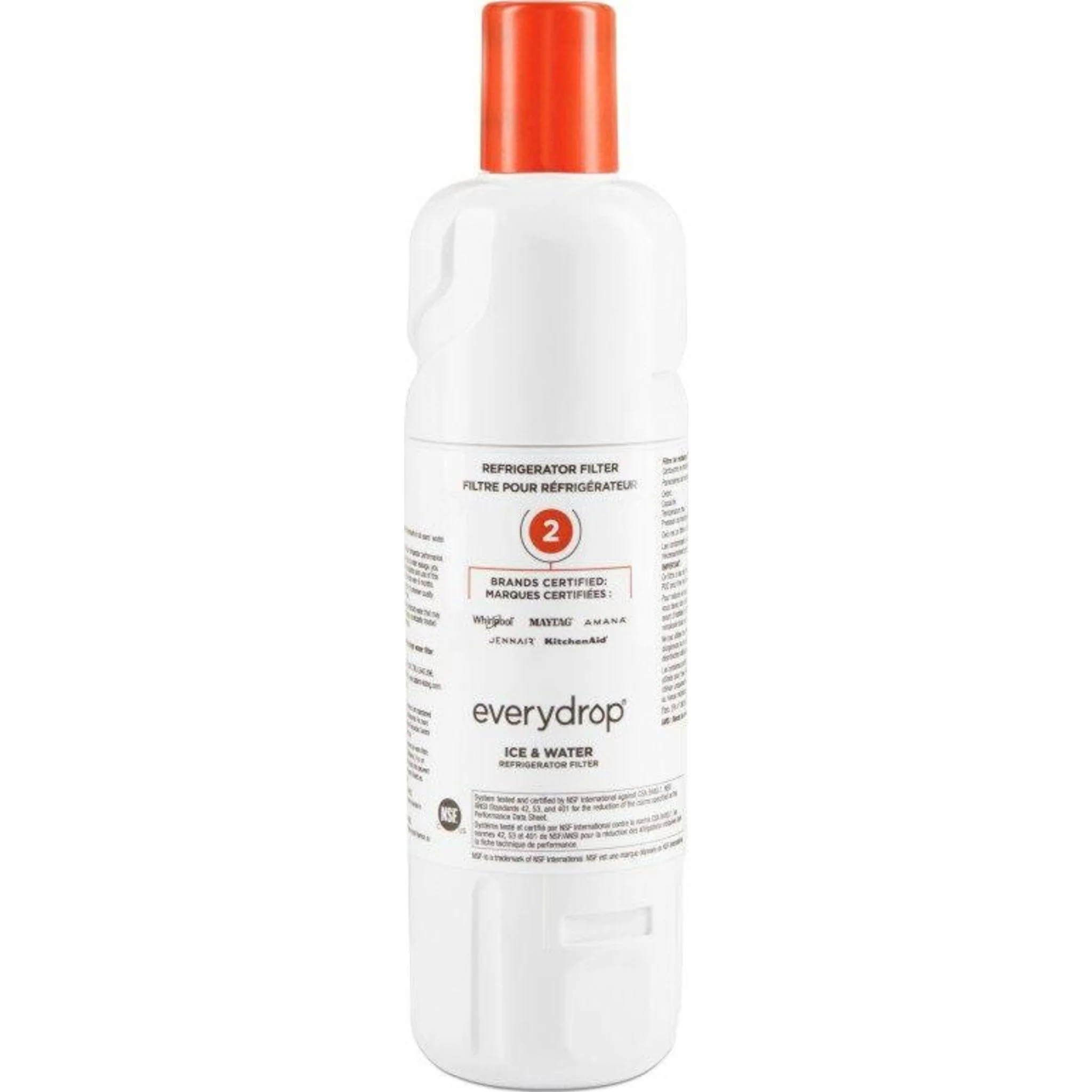 Whirlpool everydrop Ice & Water Refrigerator Filter 2 - EDR2RXD1B -White (EDR2RXD1B) - Image 8