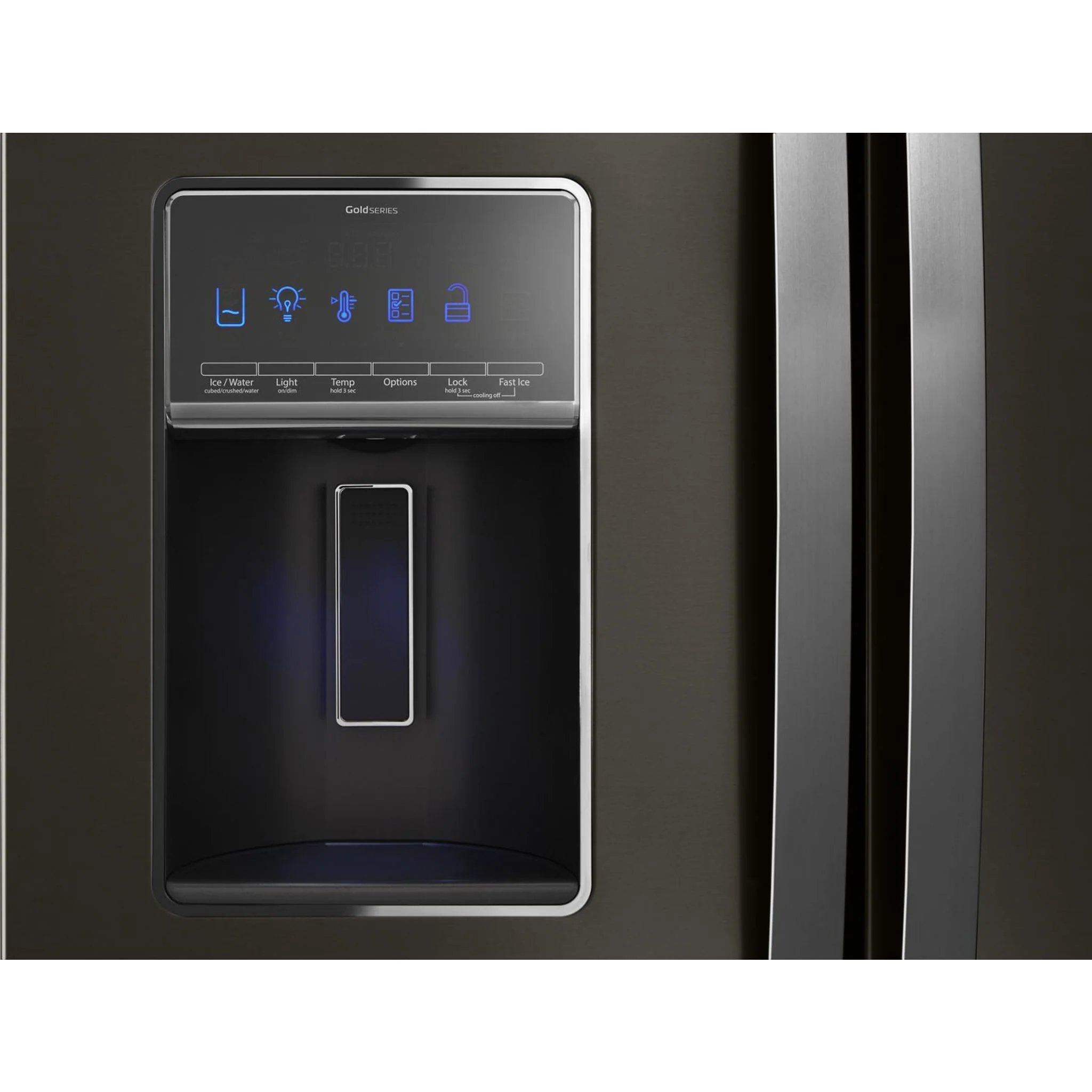 Whirlpool 36" Wide French Door Refrigerator - 27 cu. ft.- Black Stainless (WRF757SDHV) - Image 21