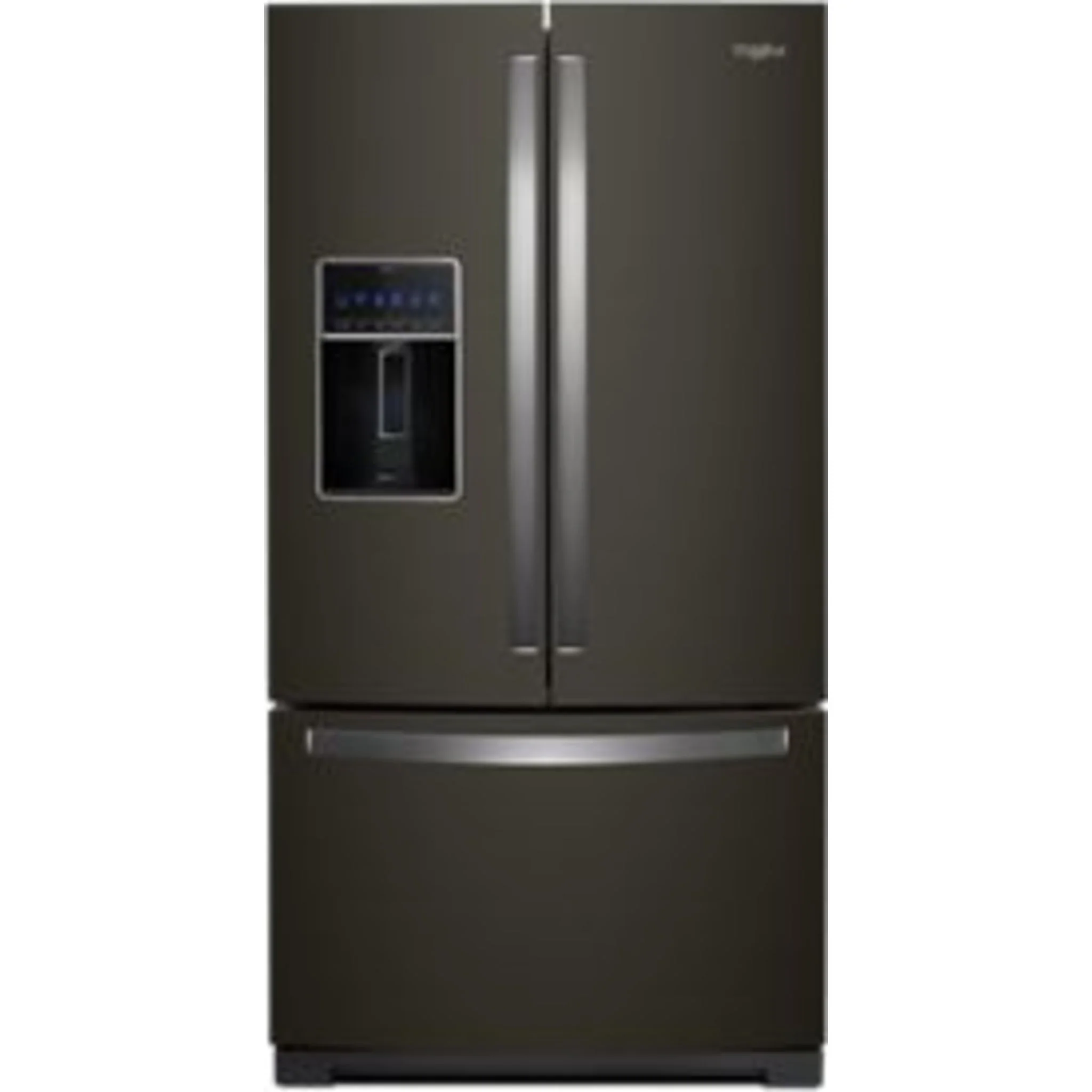Whirlpool 36" Wide French Door Refrigerator - 27 cu.ft. - Black Stainless (WRF767SDHV) - Image 12